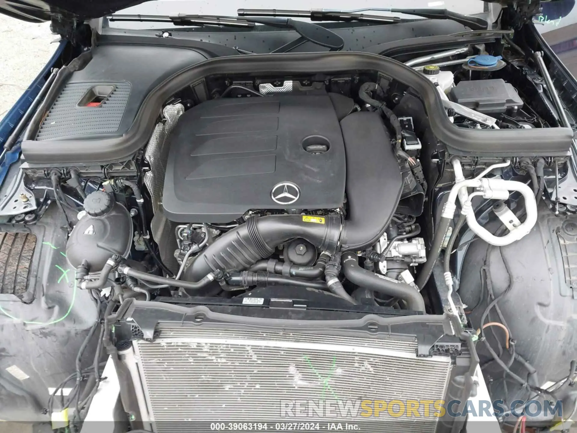 10 Photograph of a damaged car W1N0G8EB4MF897159 MERCEDES-BENZ GLC 300 2021