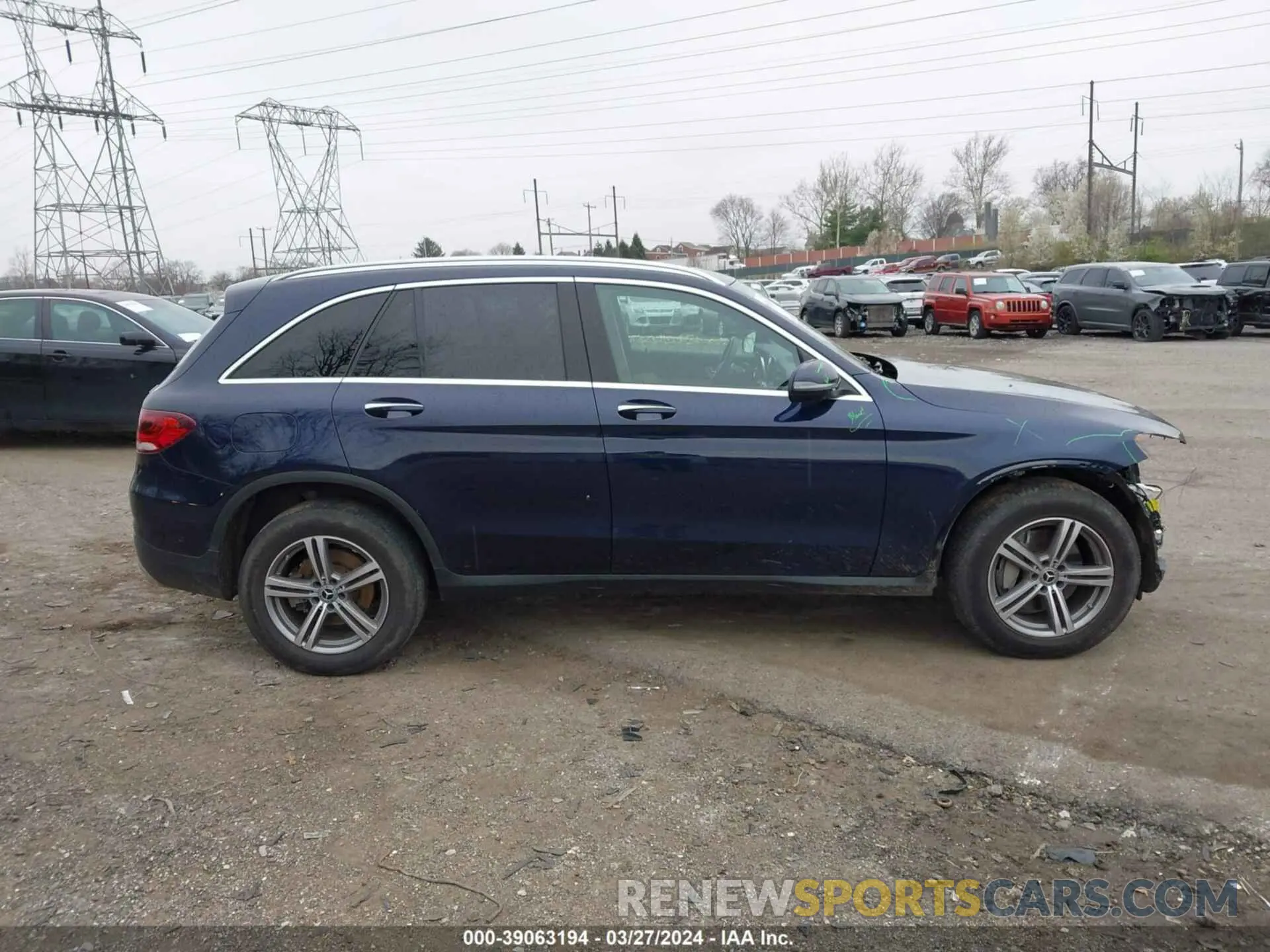 13 Photograph of a damaged car W1N0G8EB4MF897159 MERCEDES-BENZ GLC 300 2021