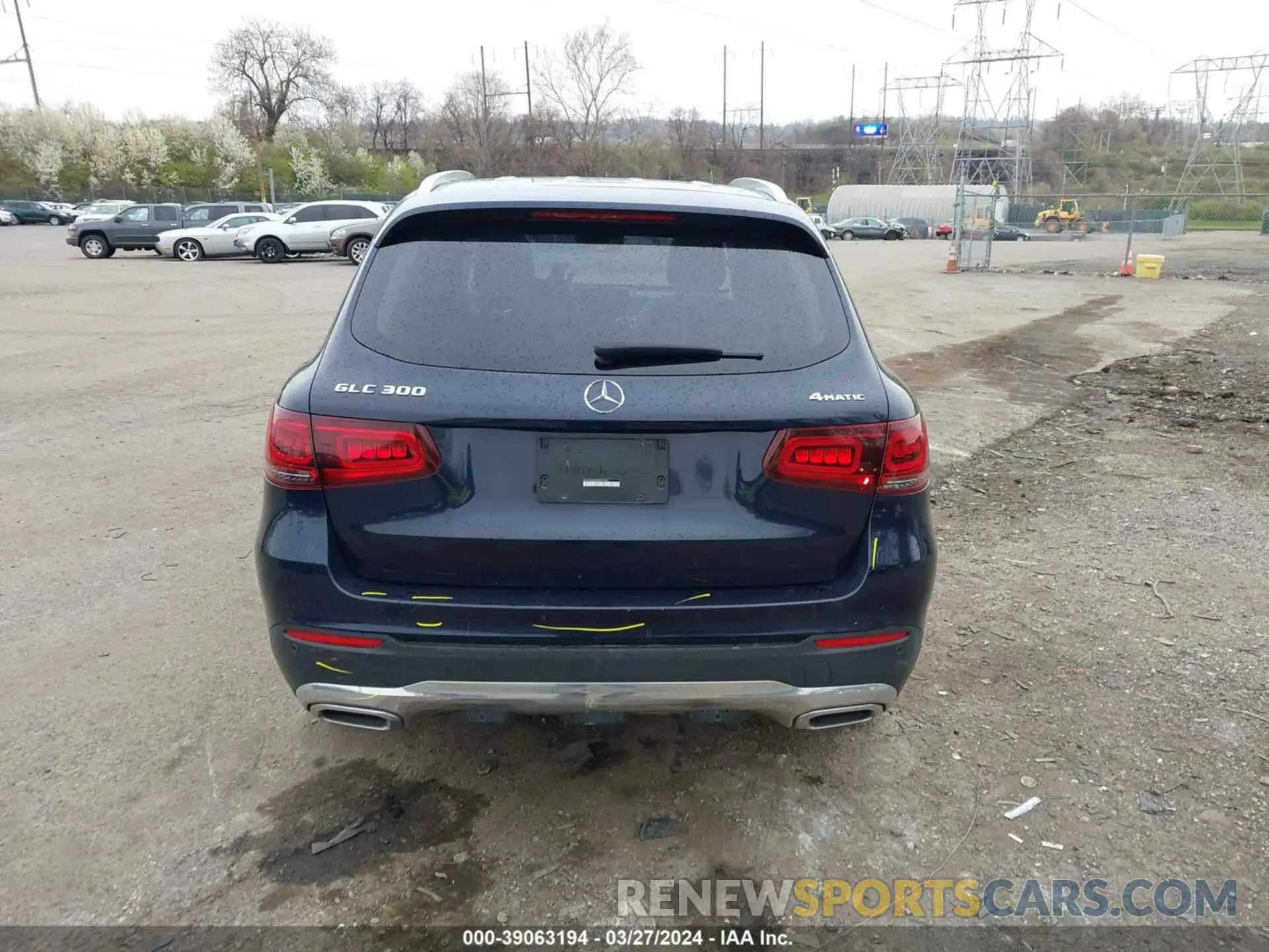 16 Photograph of a damaged car W1N0G8EB4MF897159 MERCEDES-BENZ GLC 300 2021