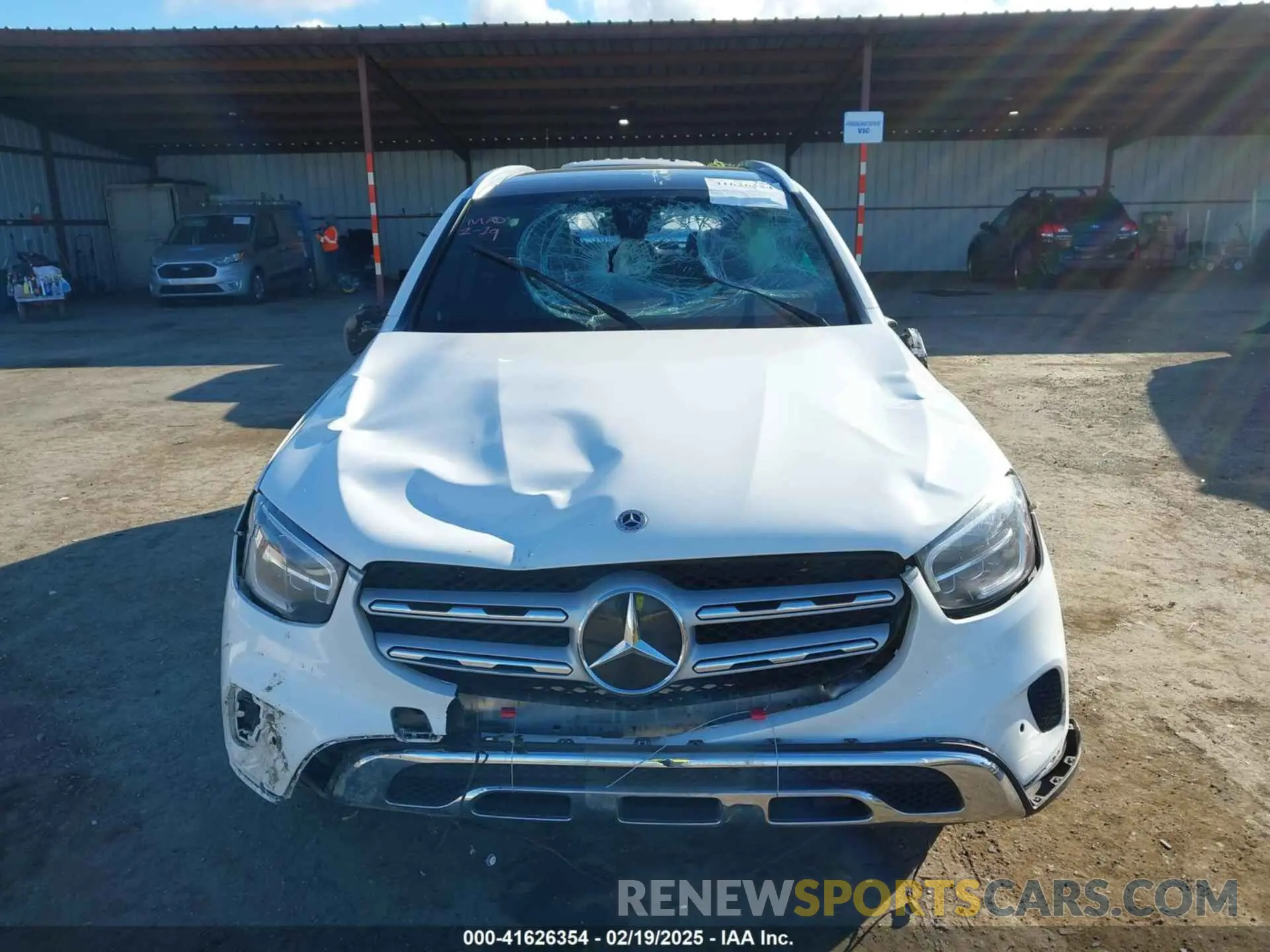 13 Photograph of a damaged car W1N0G8EB8MV308670 MERCEDES-BENZ GLC 300 2021