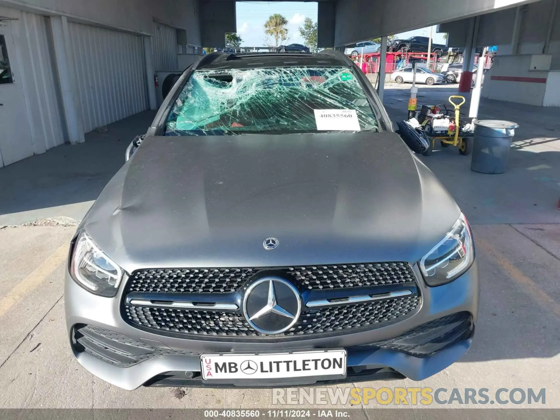 12 Photograph of a damaged car W1N0G8EB9MF872015 MERCEDES-BENZ GLC 300 2021