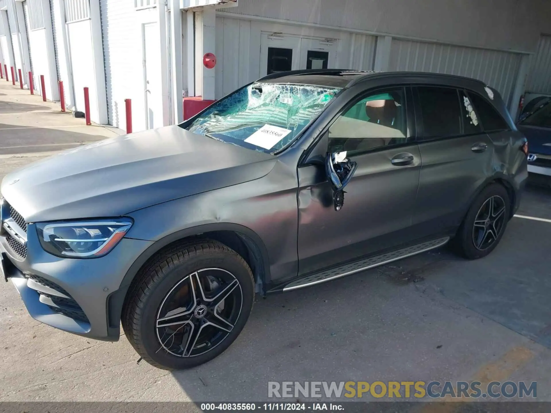 14 Photograph of a damaged car W1N0G8EB9MF872015 MERCEDES-BENZ GLC 300 2021