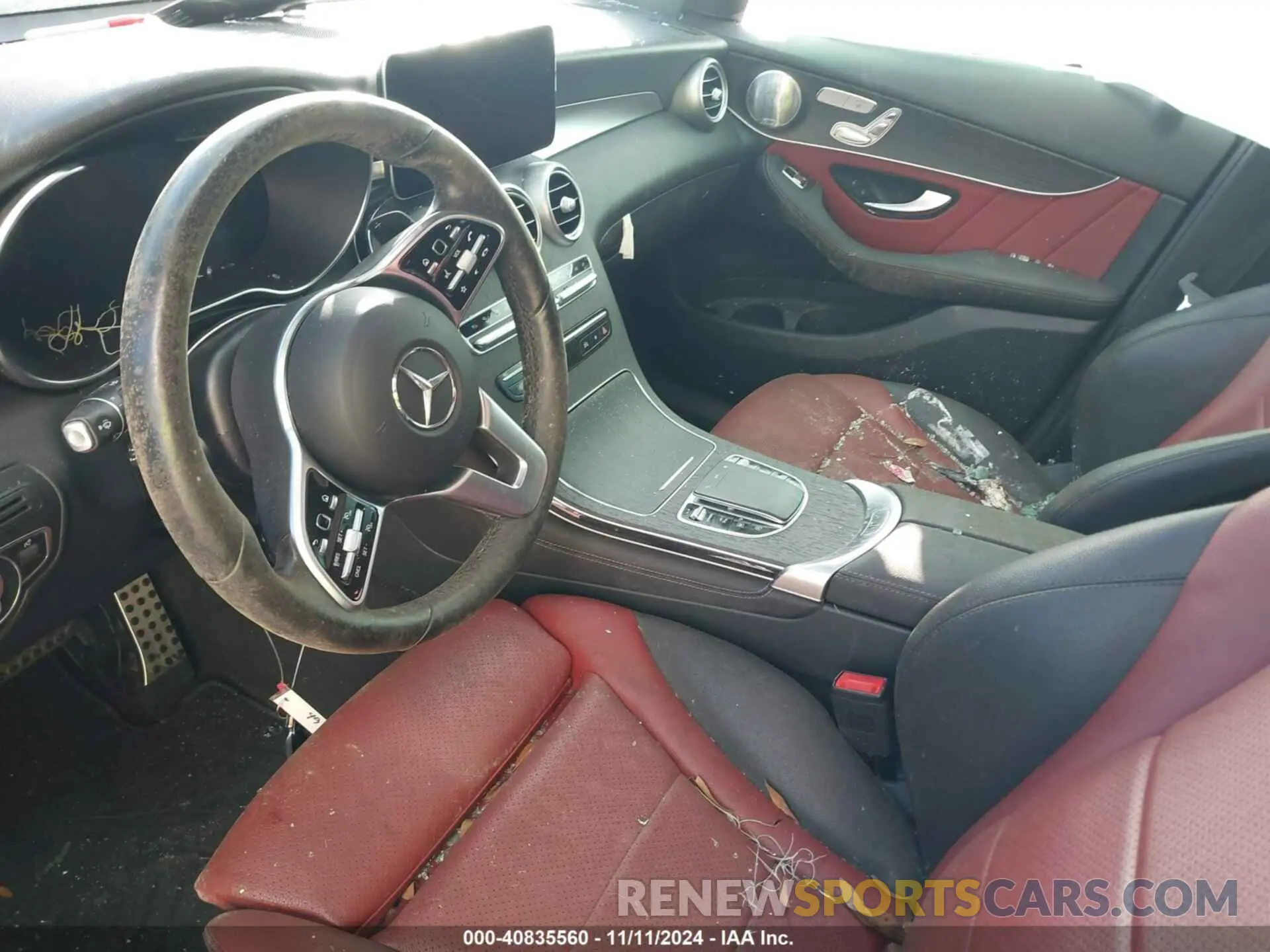 20 Photograph of a damaged car W1N0G8EB9MF872015 MERCEDES-BENZ GLC 300 2021