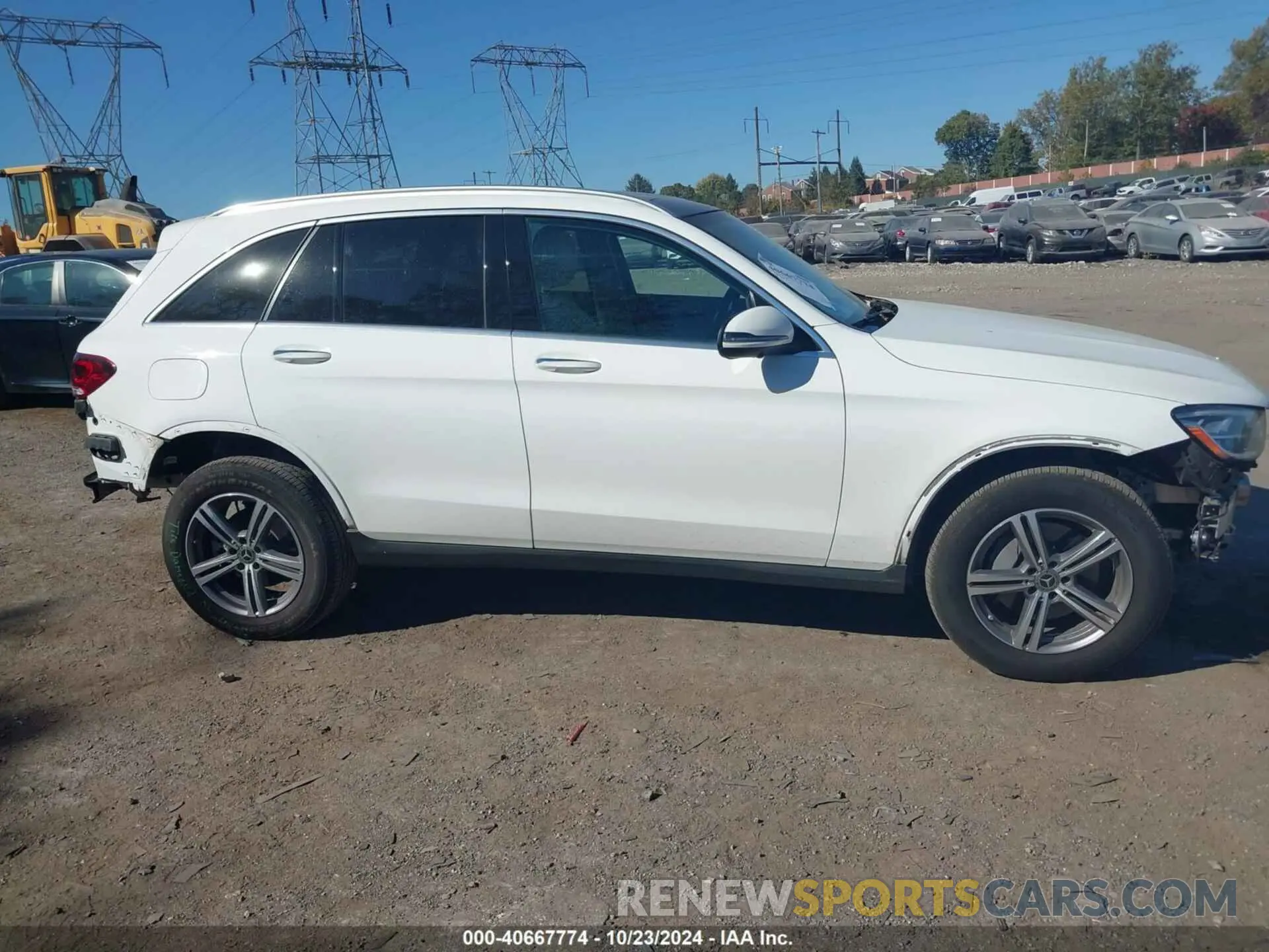 14 Photograph of a damaged car W1N0G8EB9MG012030 MERCEDES-BENZ GLC 300 2021