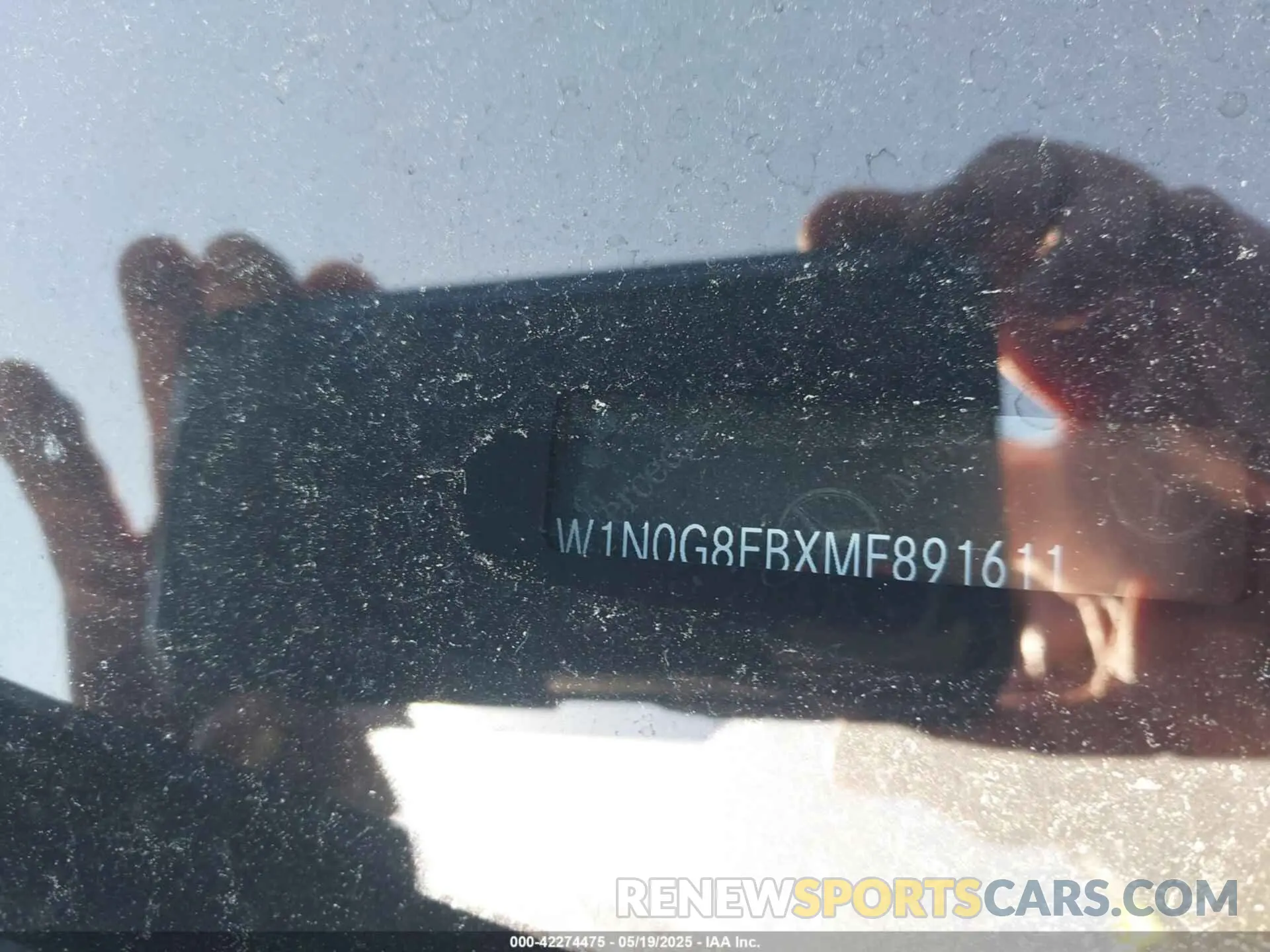 17 Photograph of a damaged car W1N0G8EBXMF891611 MERCEDES-BENZ GLC 300 2021