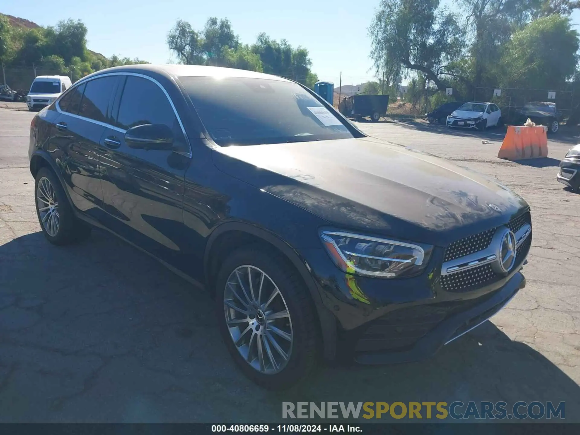 1 Photograph of a damaged car W1N0J8EB1MF926702 MERCEDES-BENZ GLC 300 2021