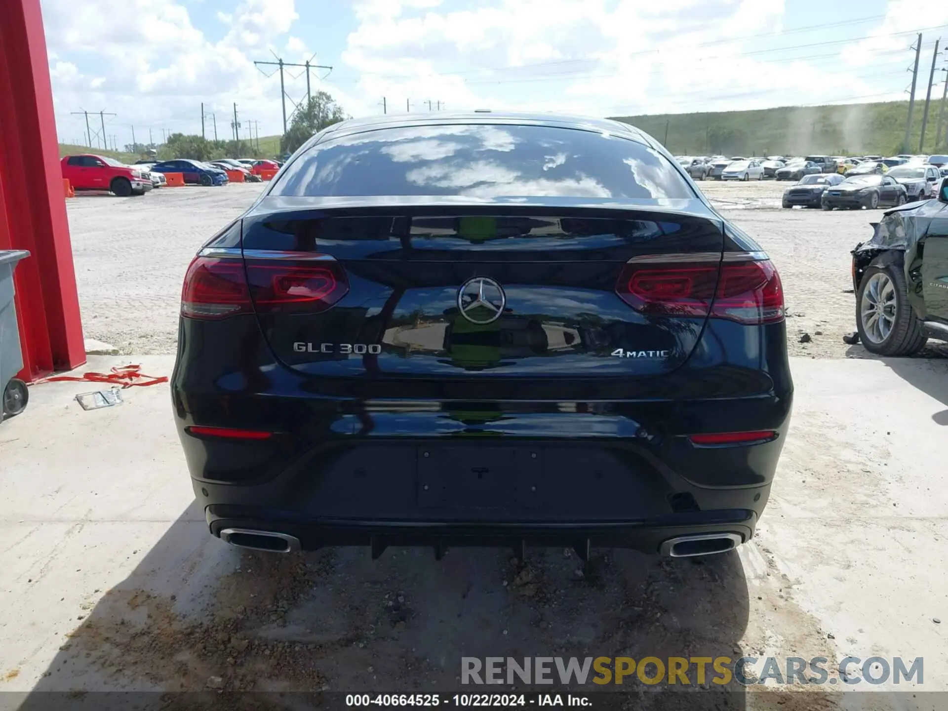 15 Photograph of a damaged car W1N0J8EB4MF877463 MERCEDES-BENZ GLC 300 2021