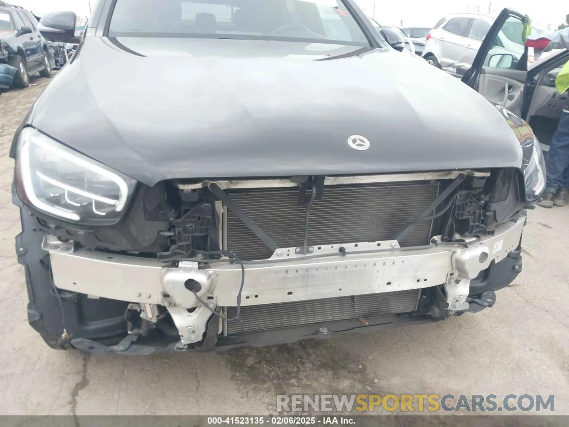 6 Photograph of a damaged car W1N0J8EB4MF913992 MERCEDES-BENZ GLC 300 2021