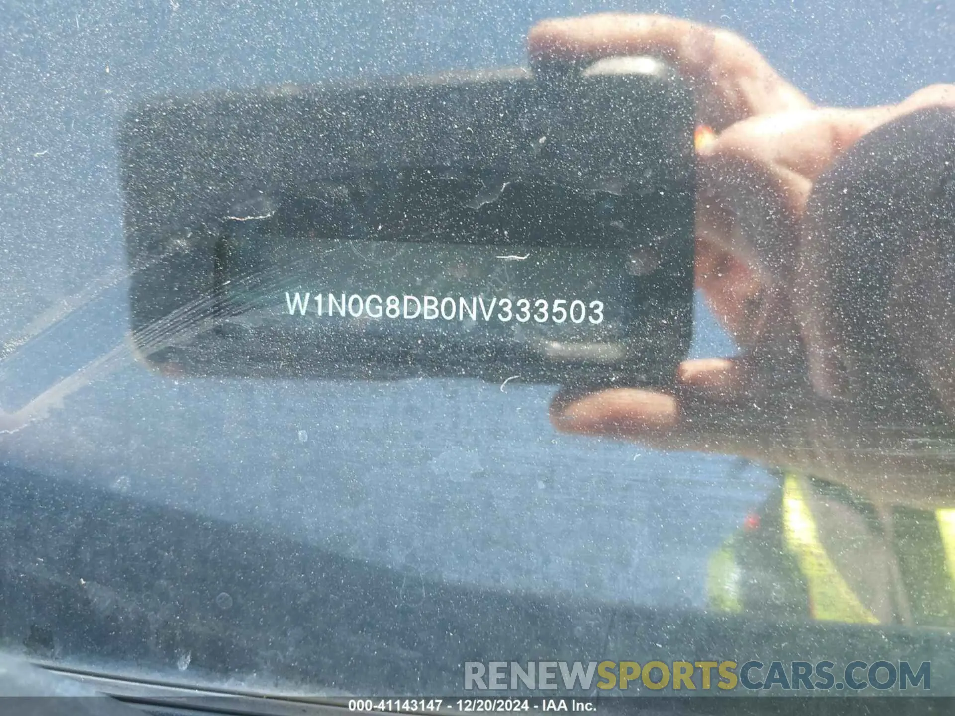 9 Photograph of a damaged car W1N0G8DB0NV333503 MERCEDES-BENZ GLC 300 2022