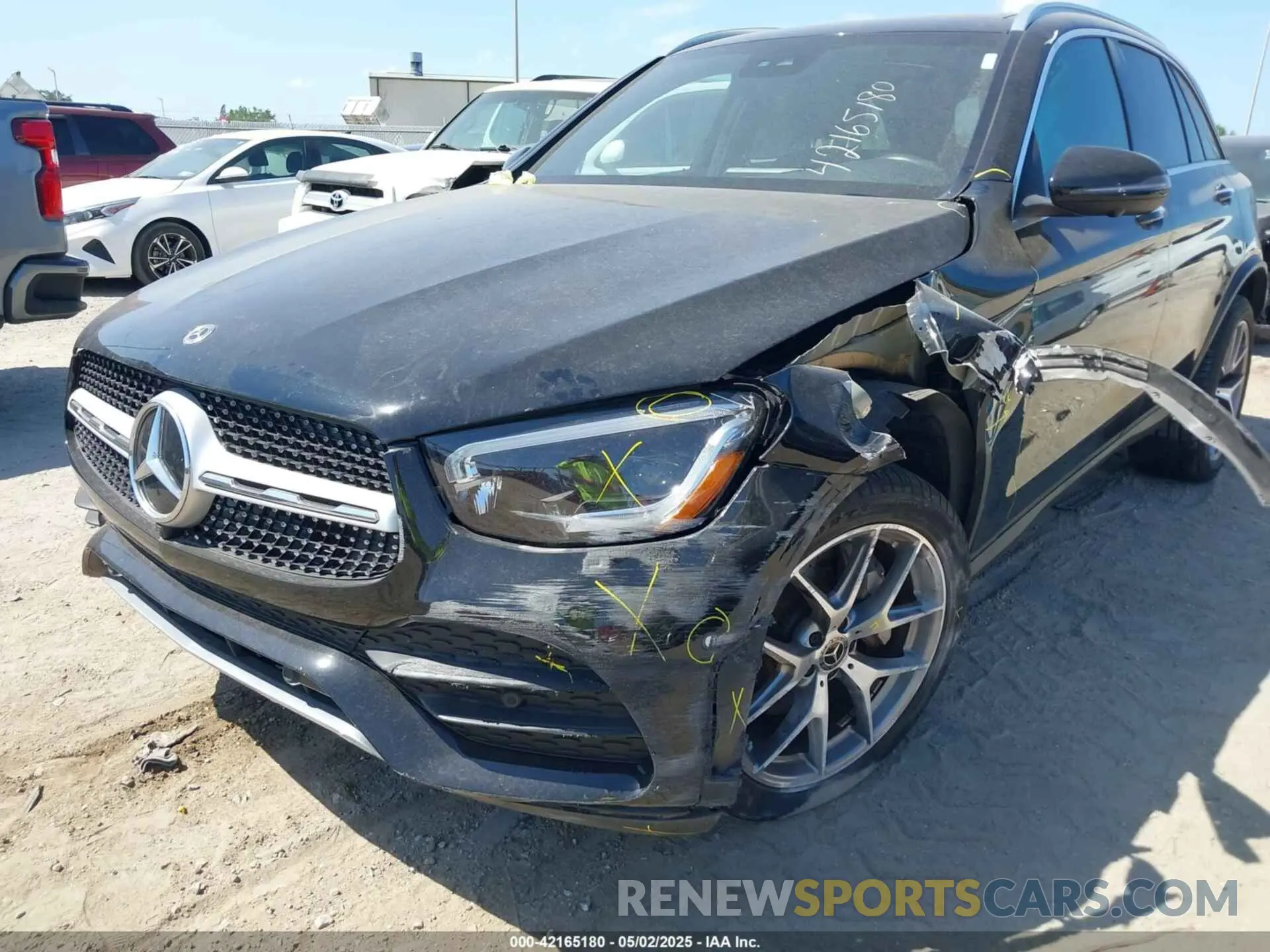6 Photograph of a damaged car W1N0G8DB0NV346185 MERCEDES-BENZ GLC 300 2022