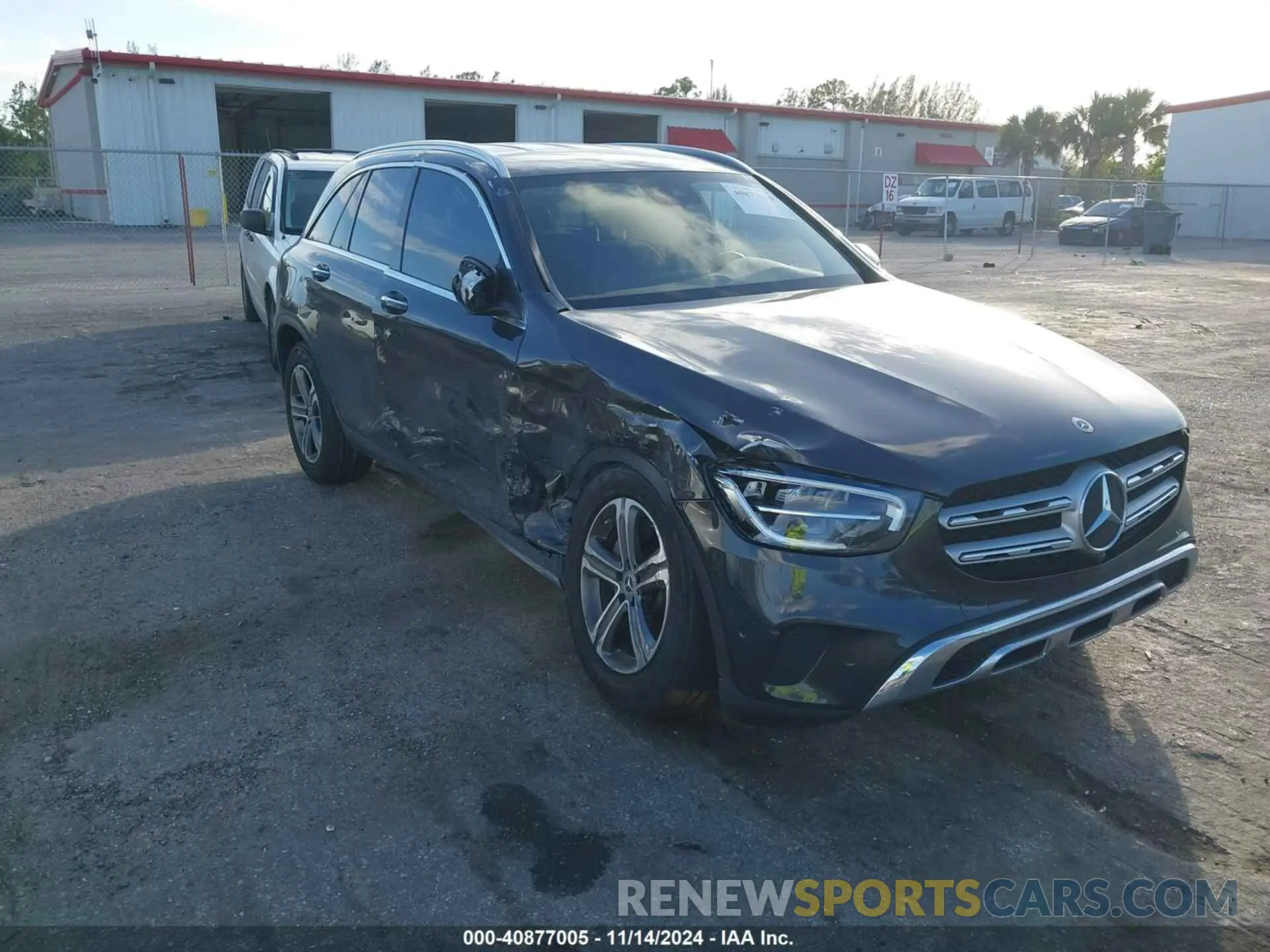 1 Photograph of a damaged car W1N0G8DB1NV386243 MERCEDES-BENZ GLC 300 2022