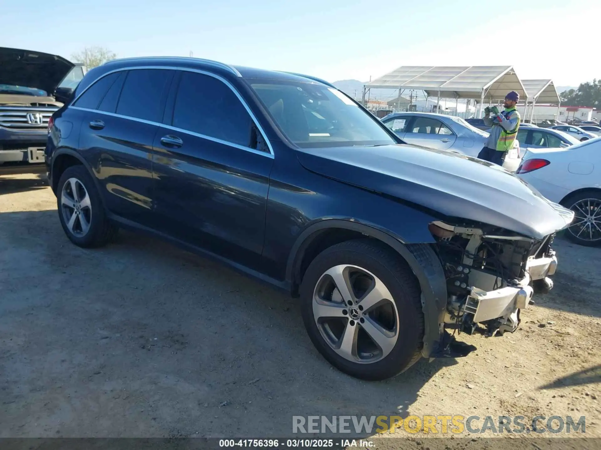 1 Photograph of a damaged car W1N0G8DB4NG054477 MERCEDES-BENZ GLC 300 2022