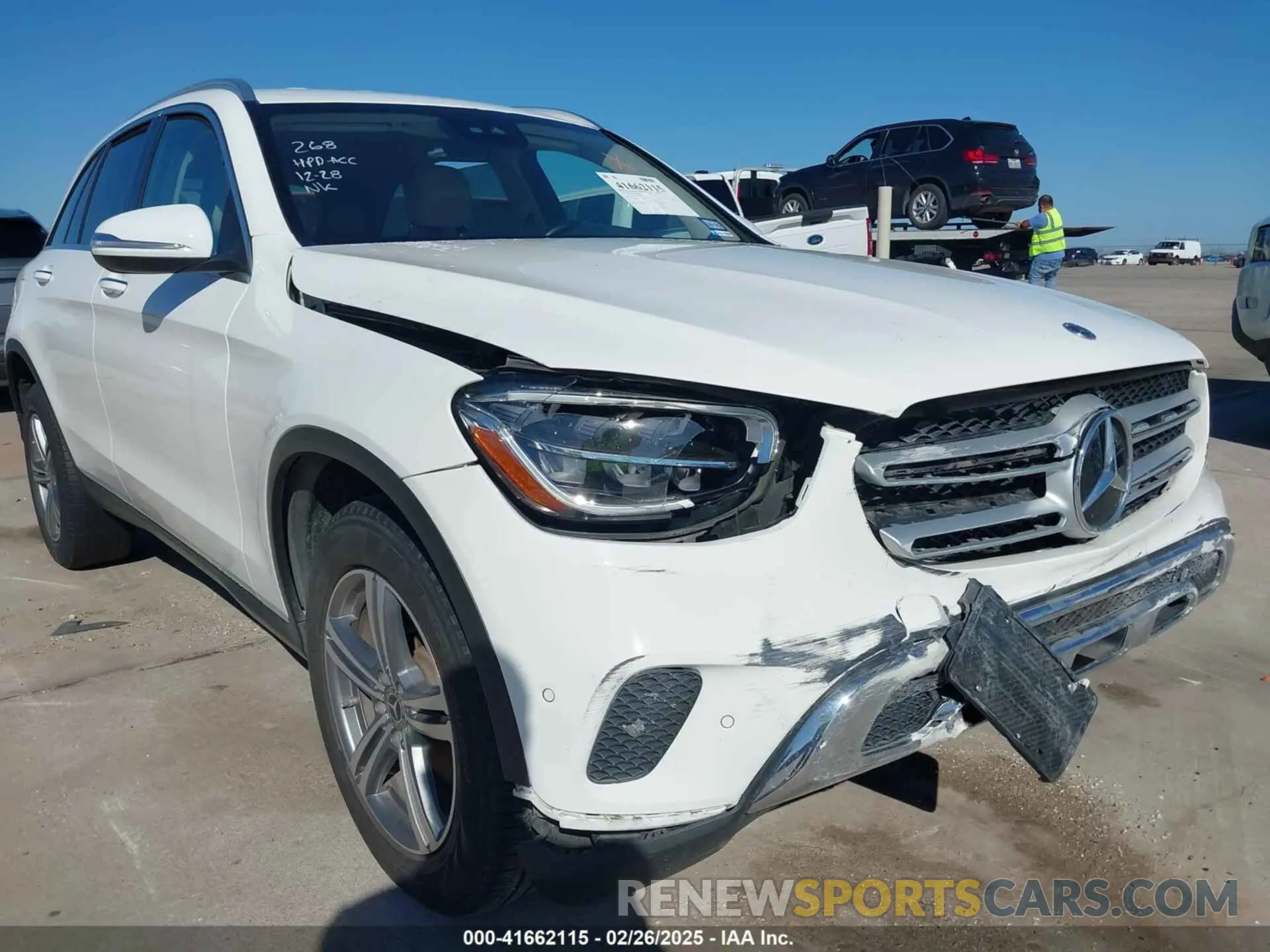 6 Photograph of a damaged car W1N0G8DB8NV333653 MERCEDES-BENZ GLC 300 2022