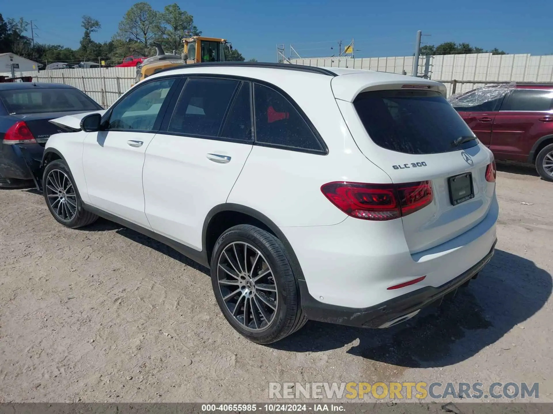 3 Photograph of a damaged car W1N0G8DB8NV353854 MERCEDES-BENZ GLC 300 2022