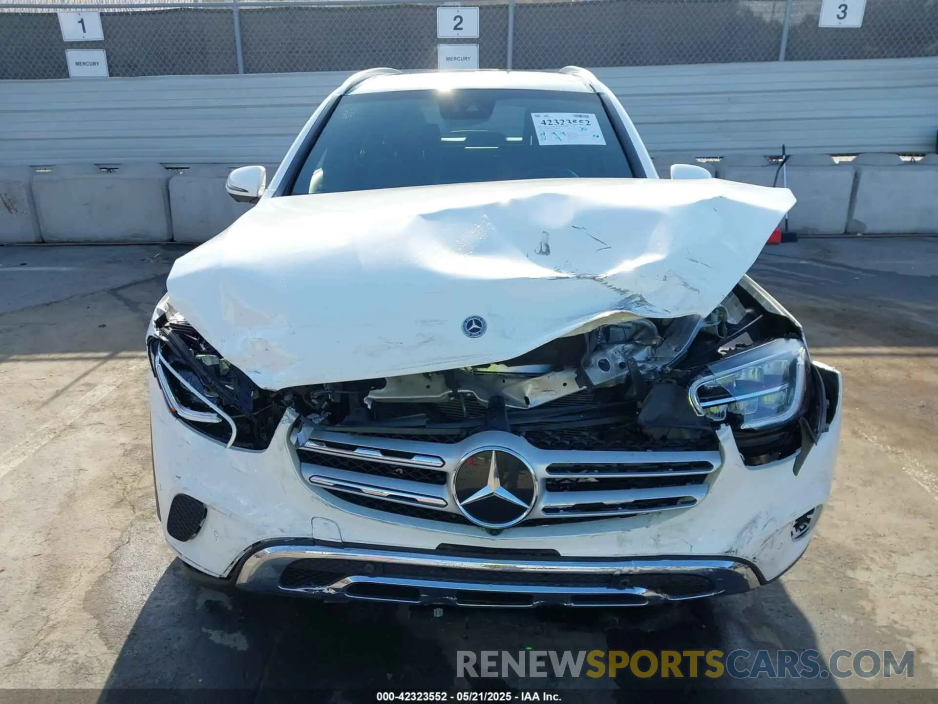 6 Photograph of a damaged car W1N0G8DB9NV398267 MERCEDES-BENZ GLC 300 2022