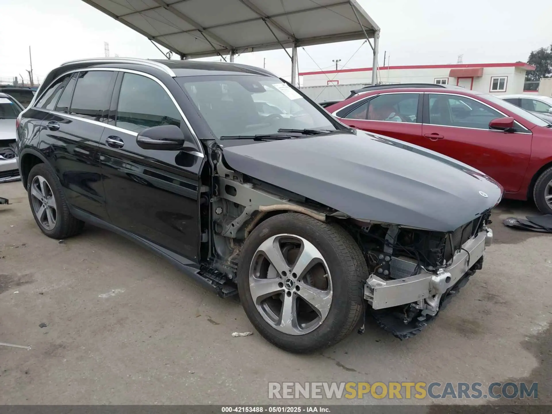 1 Photograph of a damaged car W1N0G8DBXNG110745 MERCEDES-BENZ GLC 300 2022
