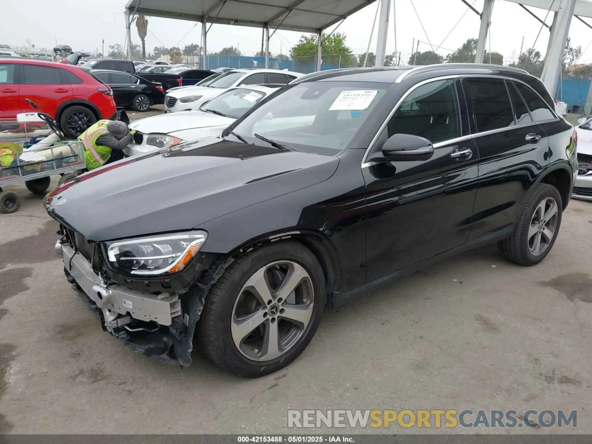 2 Photograph of a damaged car W1N0G8DBXNG110745 MERCEDES-BENZ GLC 300 2022