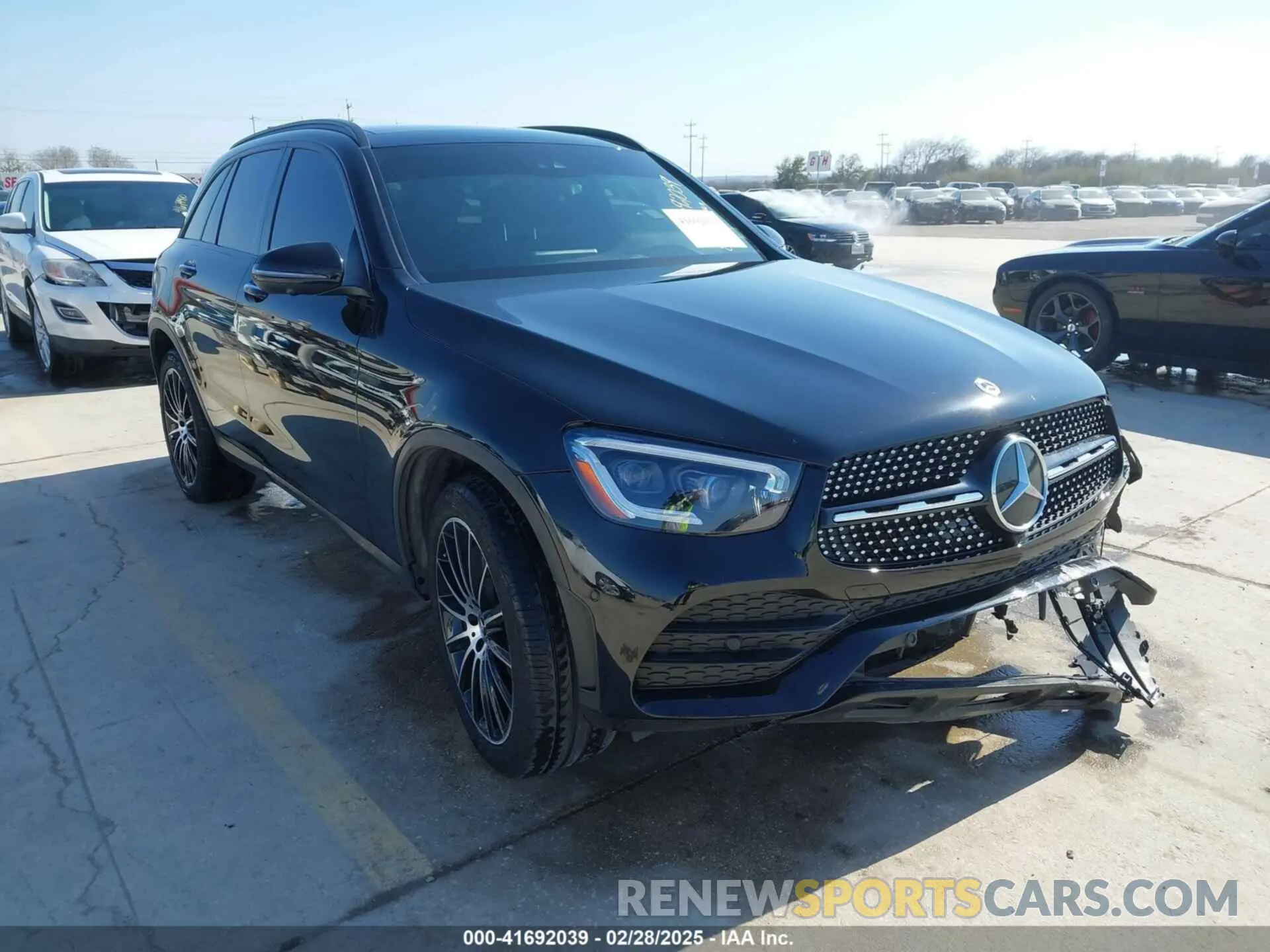 1 Photograph of a damaged car W1N0G8DBXNV331676 MERCEDES-BENZ GLC 300 2022