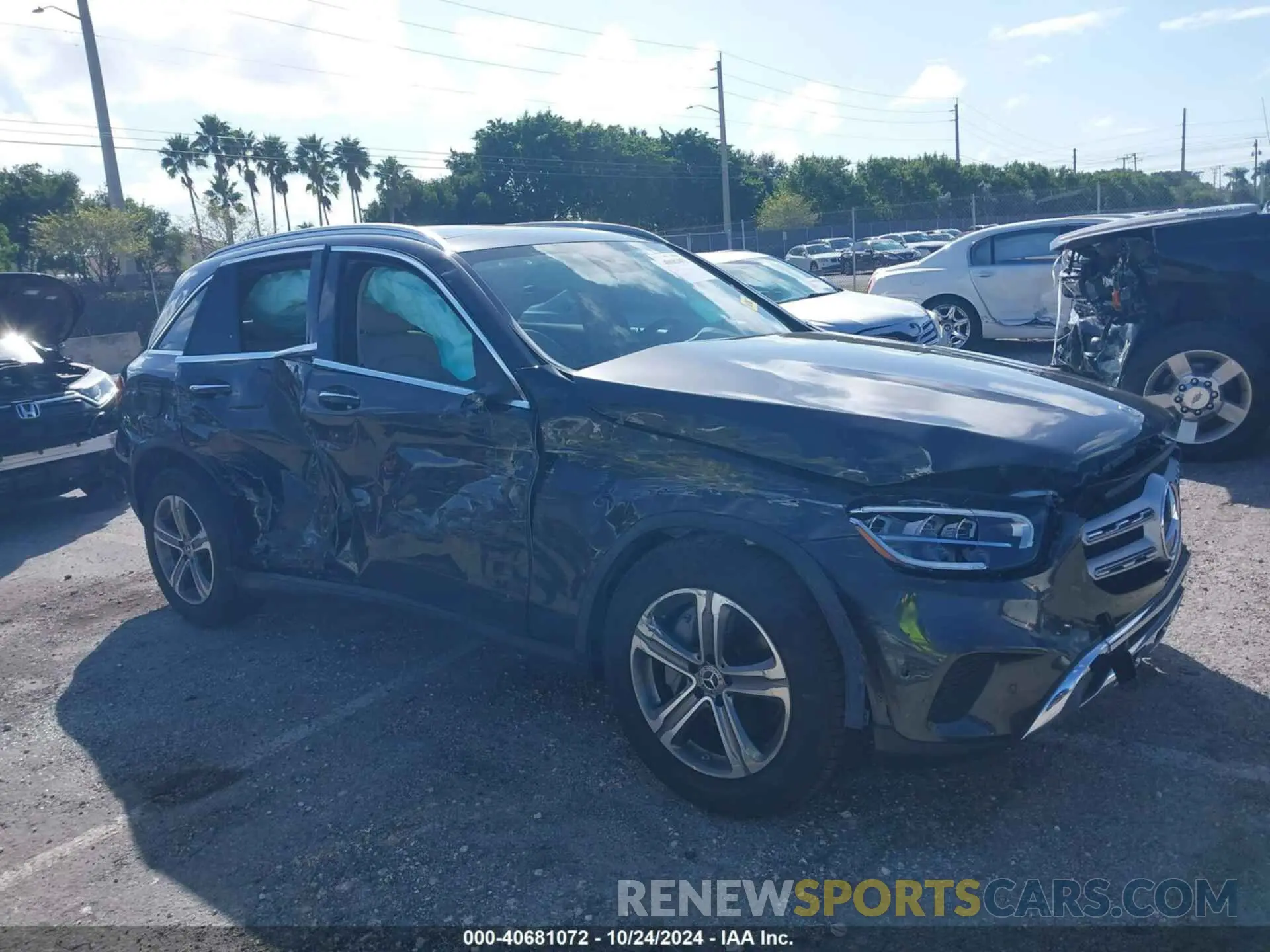 6 Photograph of a damaged car W1N0G8DBXNV380635 MERCEDES-BENZ GLC 300 2022