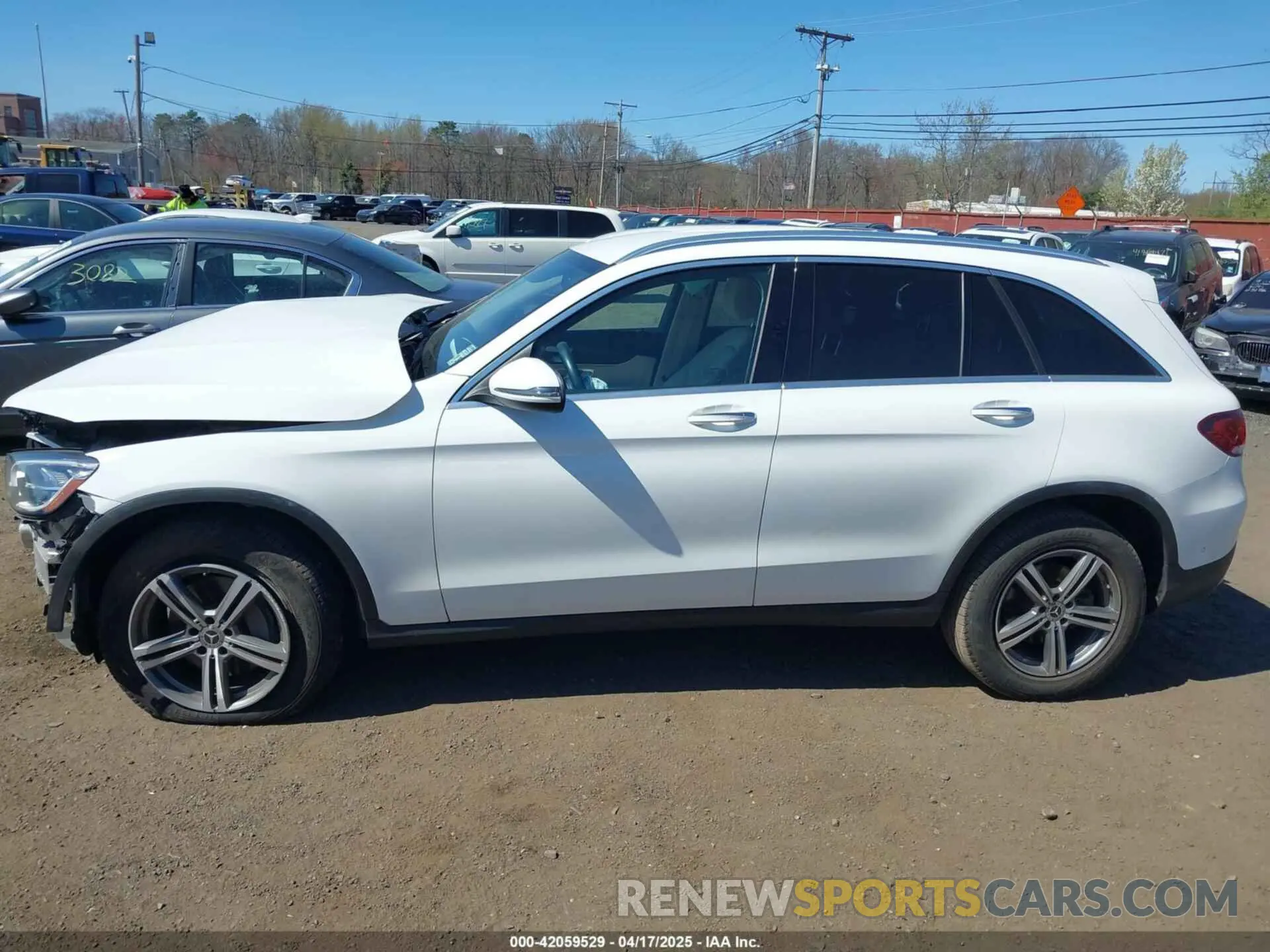 14 Photograph of a damaged car W1N0G8EB1NV344248 MERCEDES-BENZ GLC 300 2022