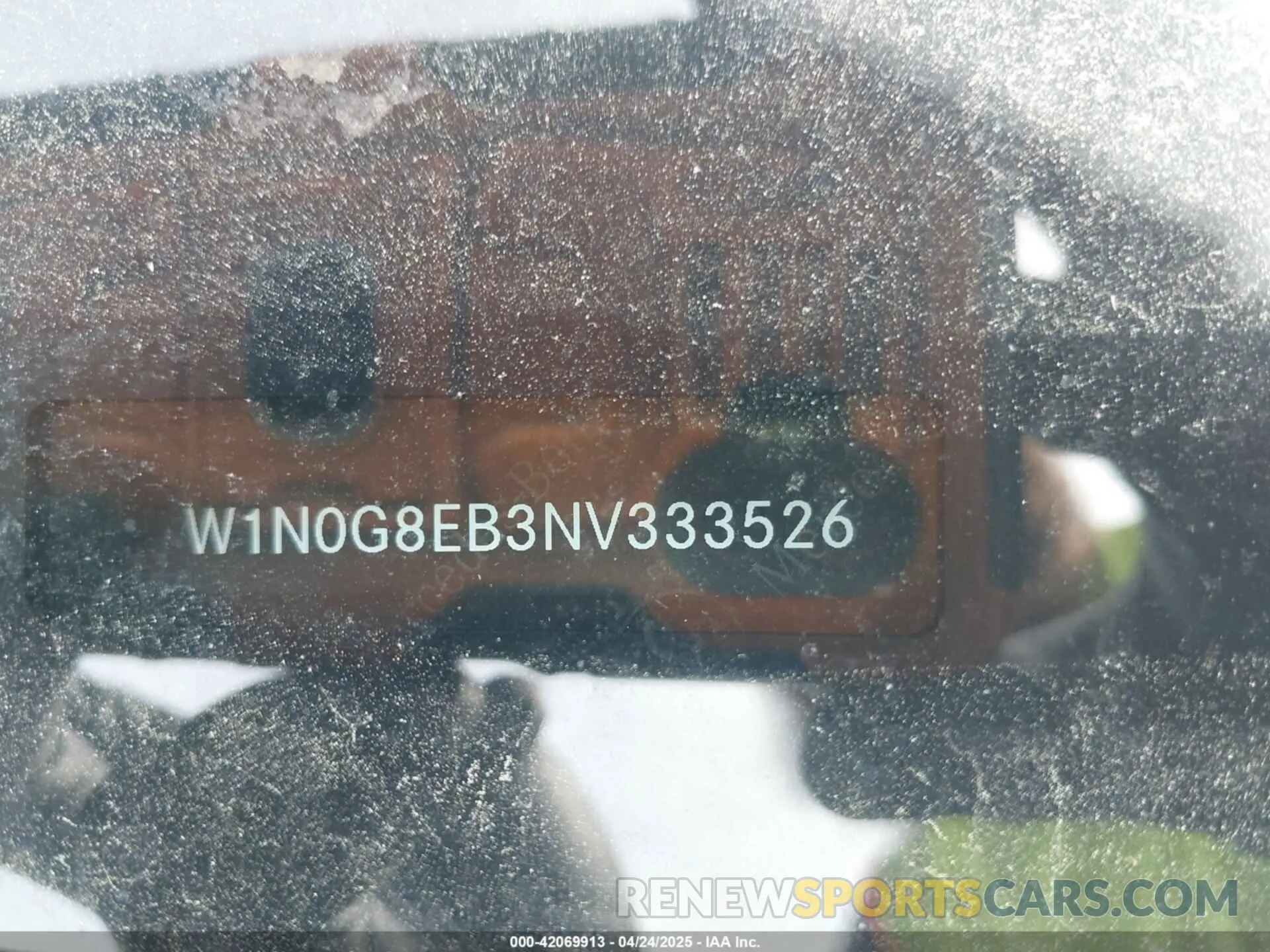 9 Photograph of a damaged car W1N0G8EB3NV333526 MERCEDES-BENZ GLC 300 2022