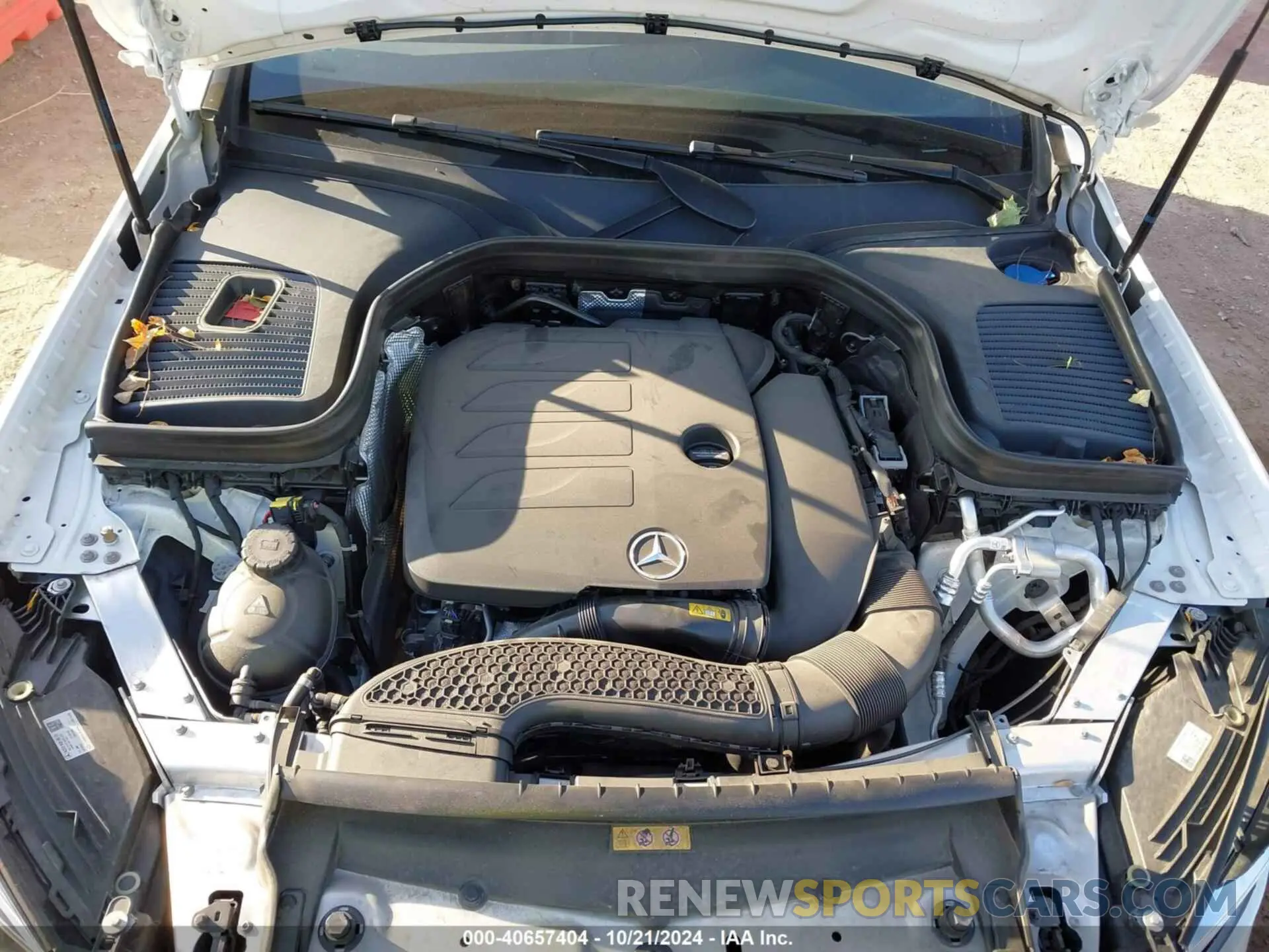 10 Photograph of a damaged car W1N0G8EB7NV389629 MERCEDES-BENZ GLC 300 2022