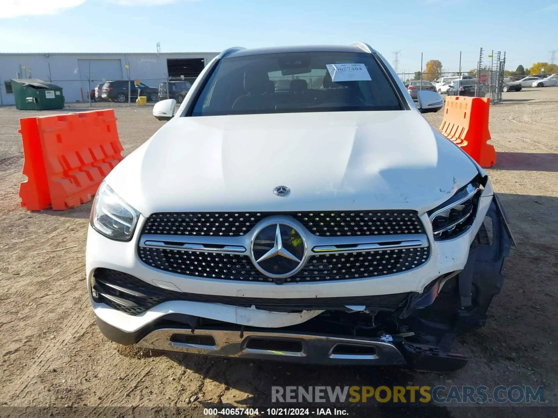 12 Photograph of a damaged car W1N0G8EB7NV389629 MERCEDES-BENZ GLC 300 2022