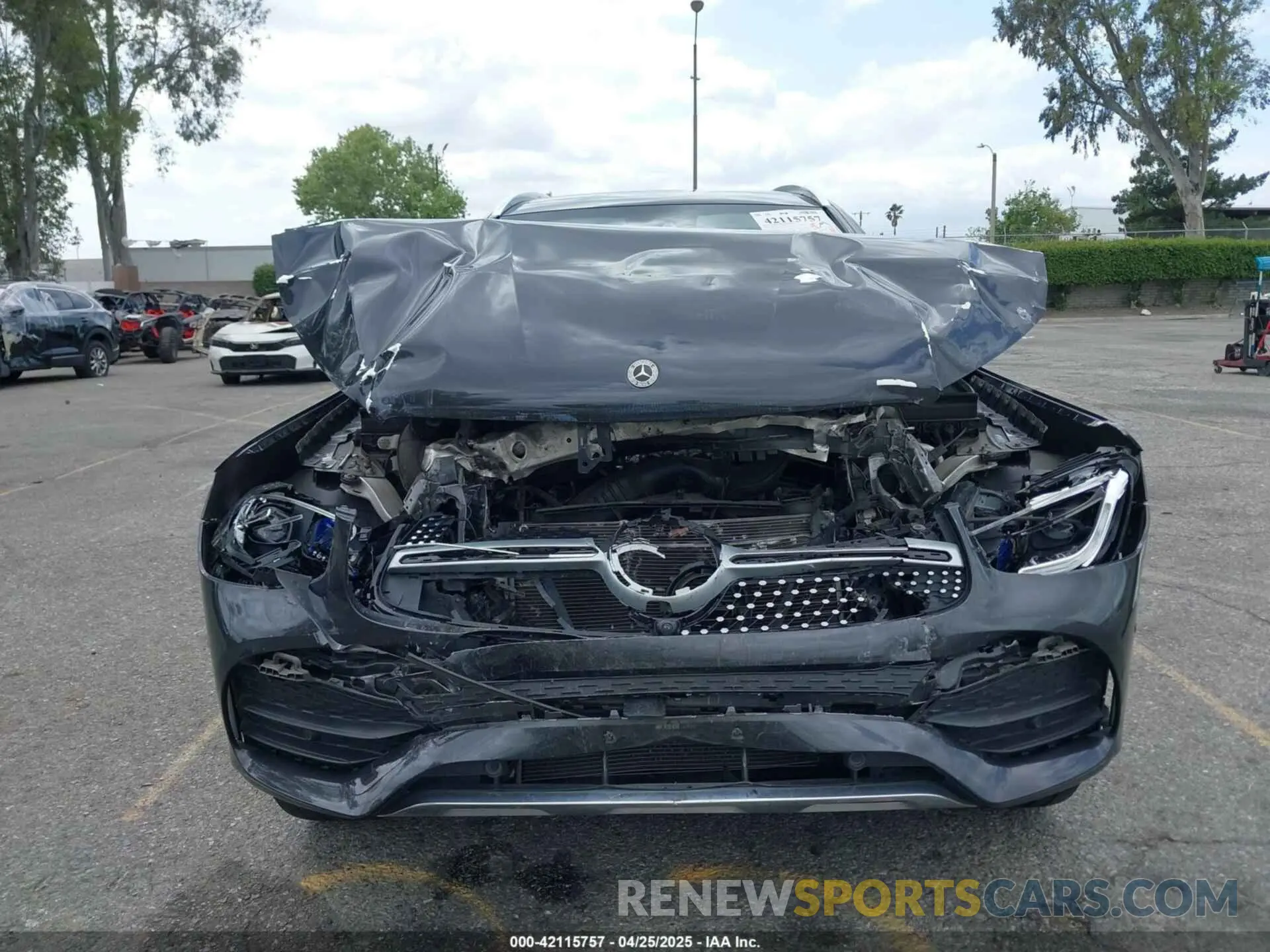 6 Photograph of a damaged car W1N0G8EBXNG052702 MERCEDES-BENZ GLC 300 2022
