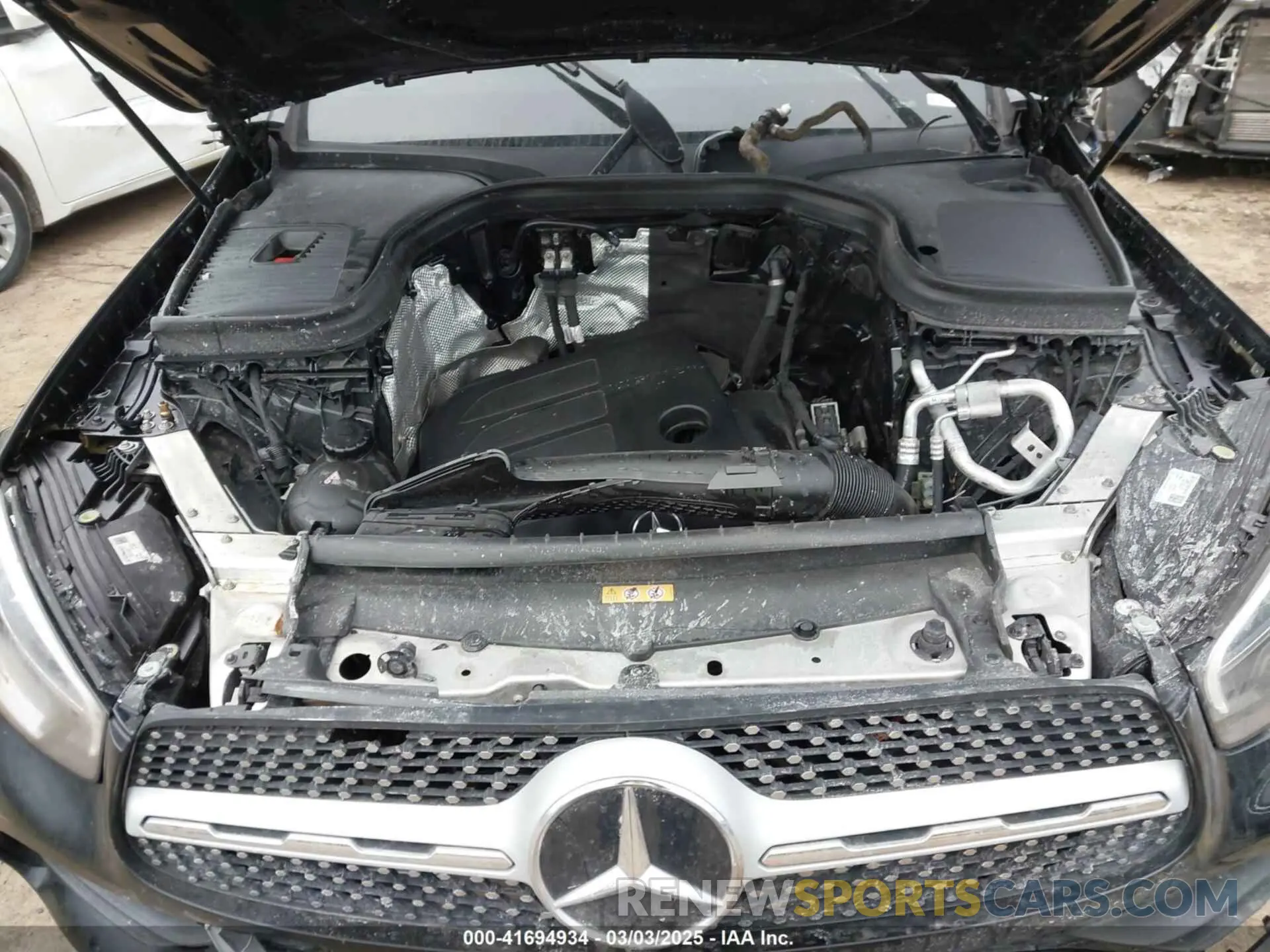 10 Photograph of a damaged car W1N0G8EBXNV395814 MERCEDES-BENZ GLC 300 2022