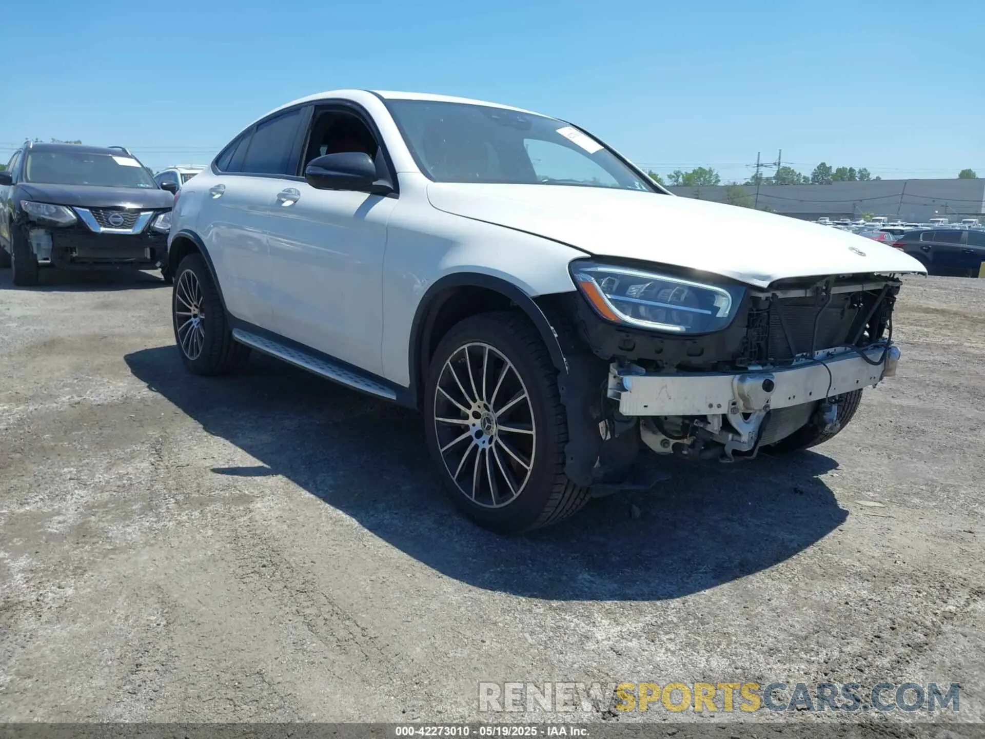 1 Photograph of a damaged car W1N0J8EB2NG029576 MERCEDES-BENZ GLC 300 2022