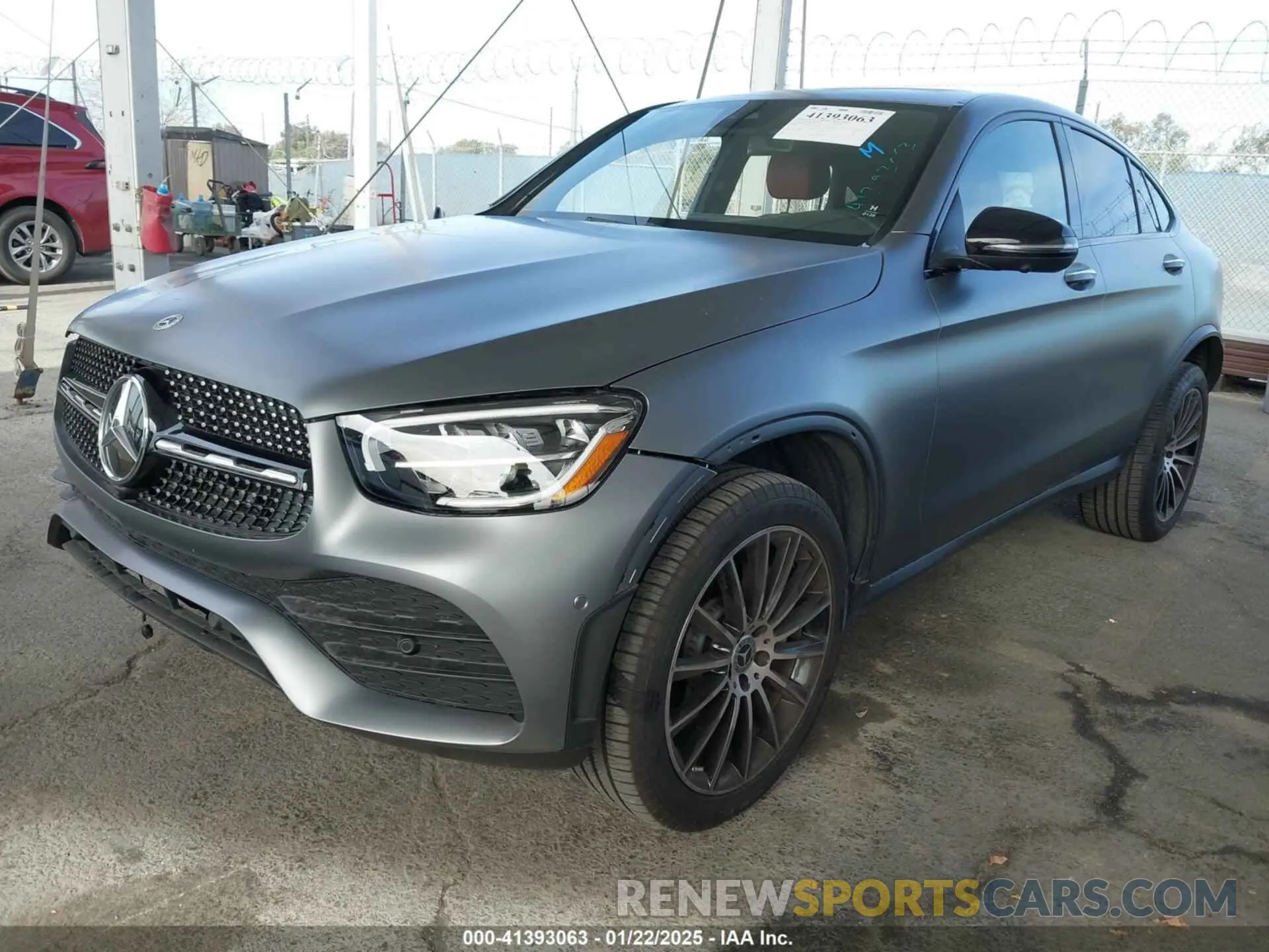 2 Photograph of a damaged car W1N0J8EB8NG037553 MERCEDES-BENZ GLC 300 2022