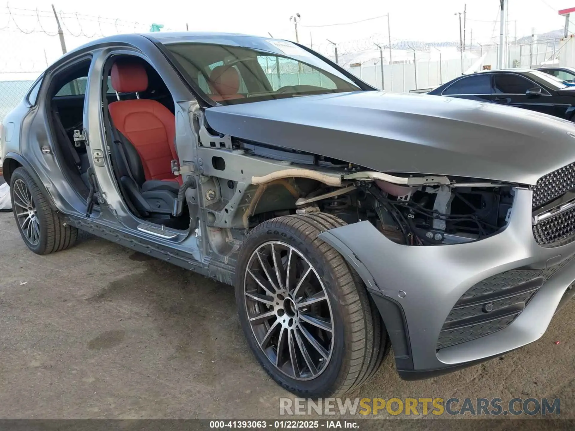 6 Photograph of a damaged car W1N0J8EB8NG037553 MERCEDES-BENZ GLC 300 2022