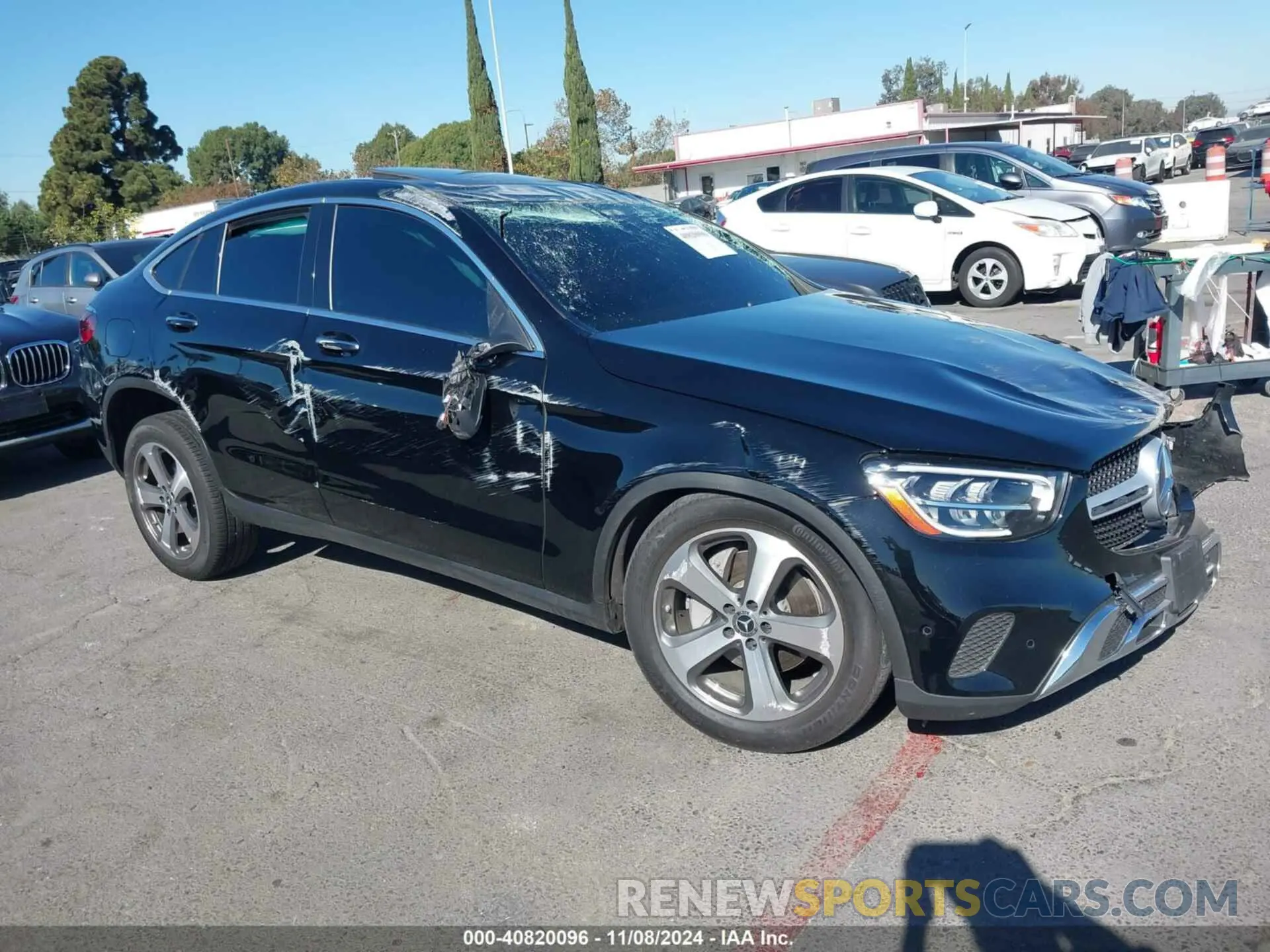 1 Photograph of a damaged car W1N0J8EB2PG167914 MERCEDES-BENZ GLC 300 2023