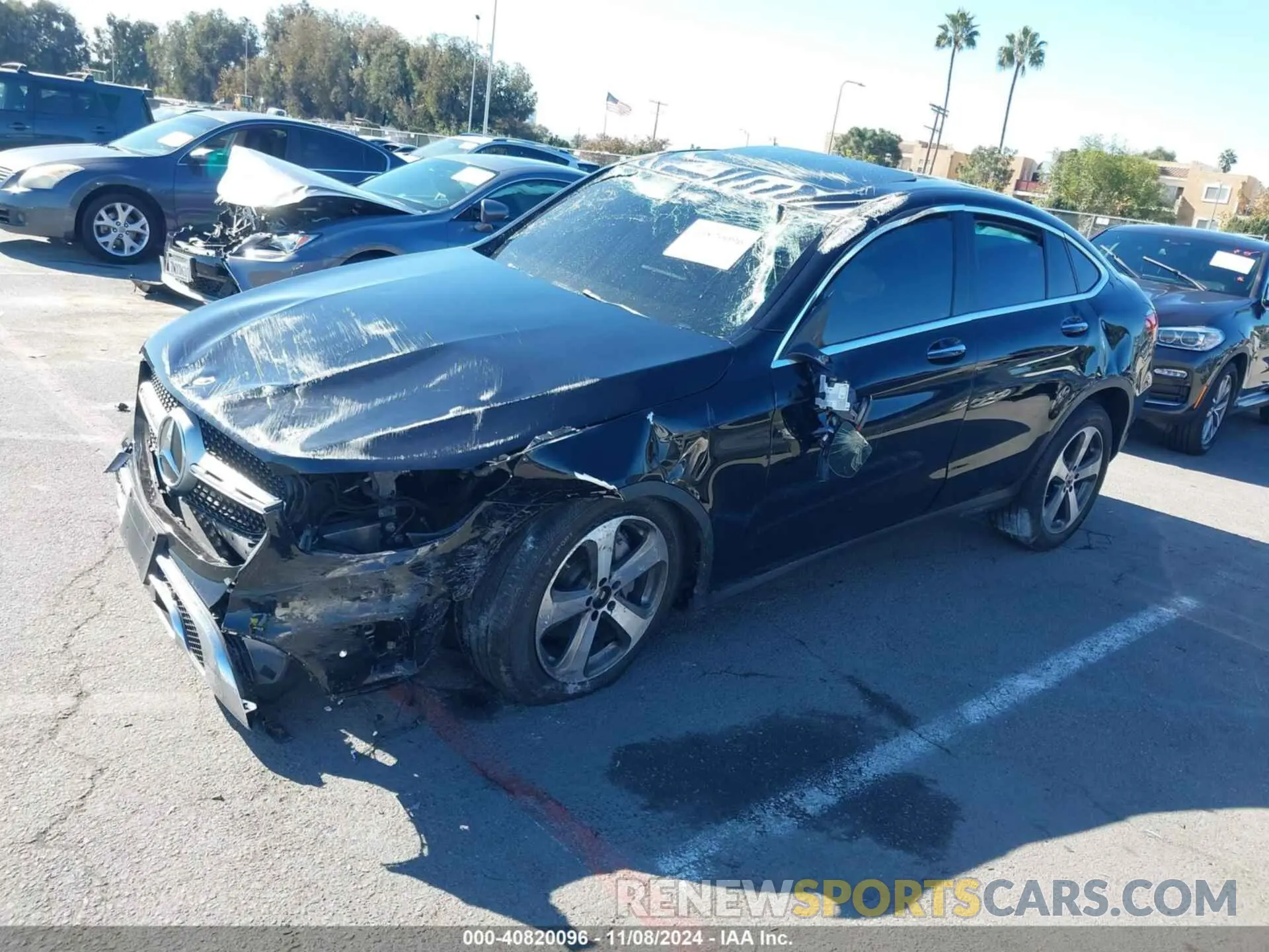 2 Photograph of a damaged car W1N0J8EB2PG167914 MERCEDES-BENZ GLC 300 2023