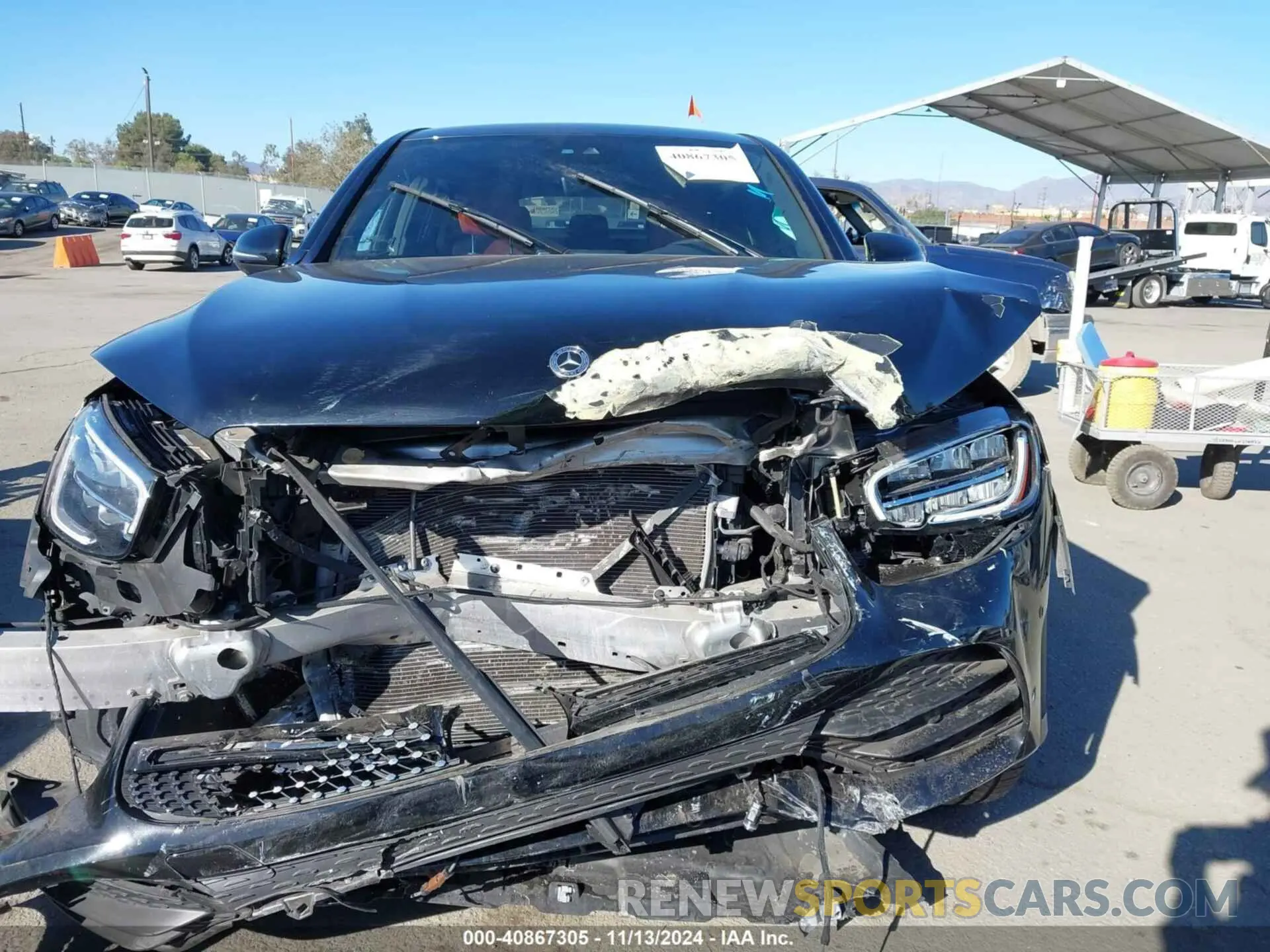 12 Photograph of a damaged car W1N0J8EB4PG136373 MERCEDES-BENZ GLC 300 2023
