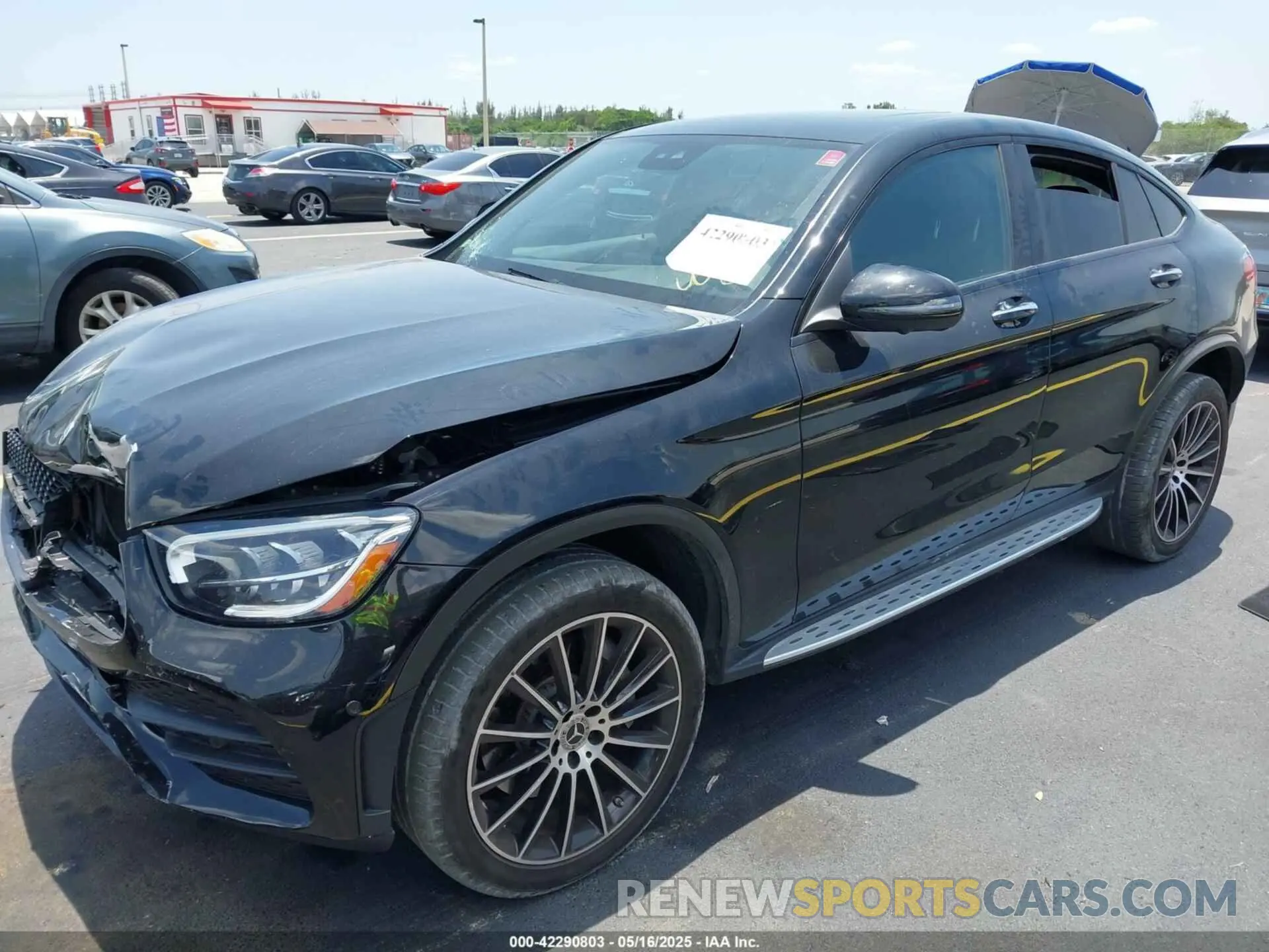 2 Photograph of a damaged car W1N0J8EB5PG146197 MERCEDES-BENZ GLC 300 2023