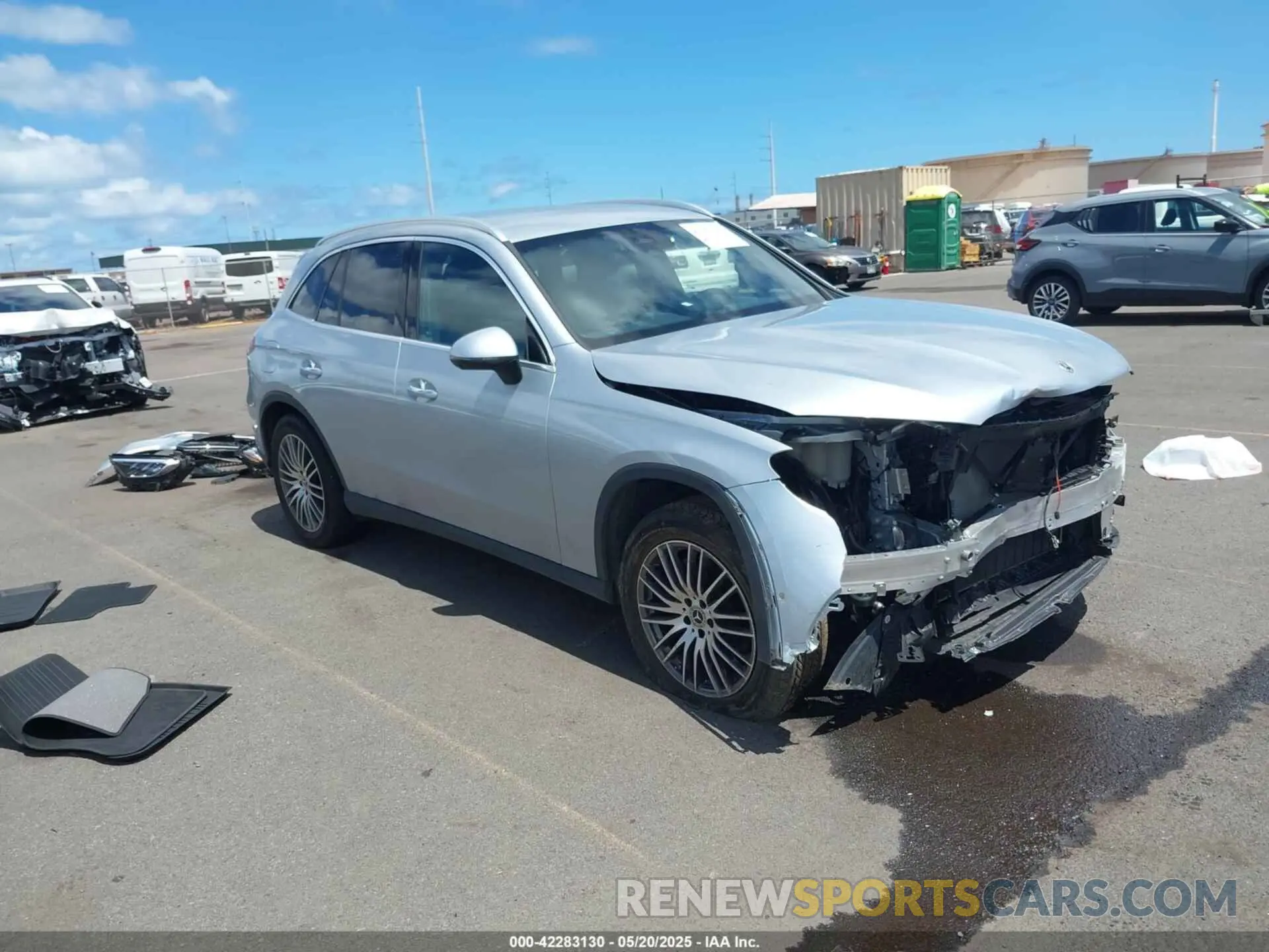 1 Photograph of a damaged car W1NKM4GB2PF043878 MERCEDES-BENZ GLC 300 2023