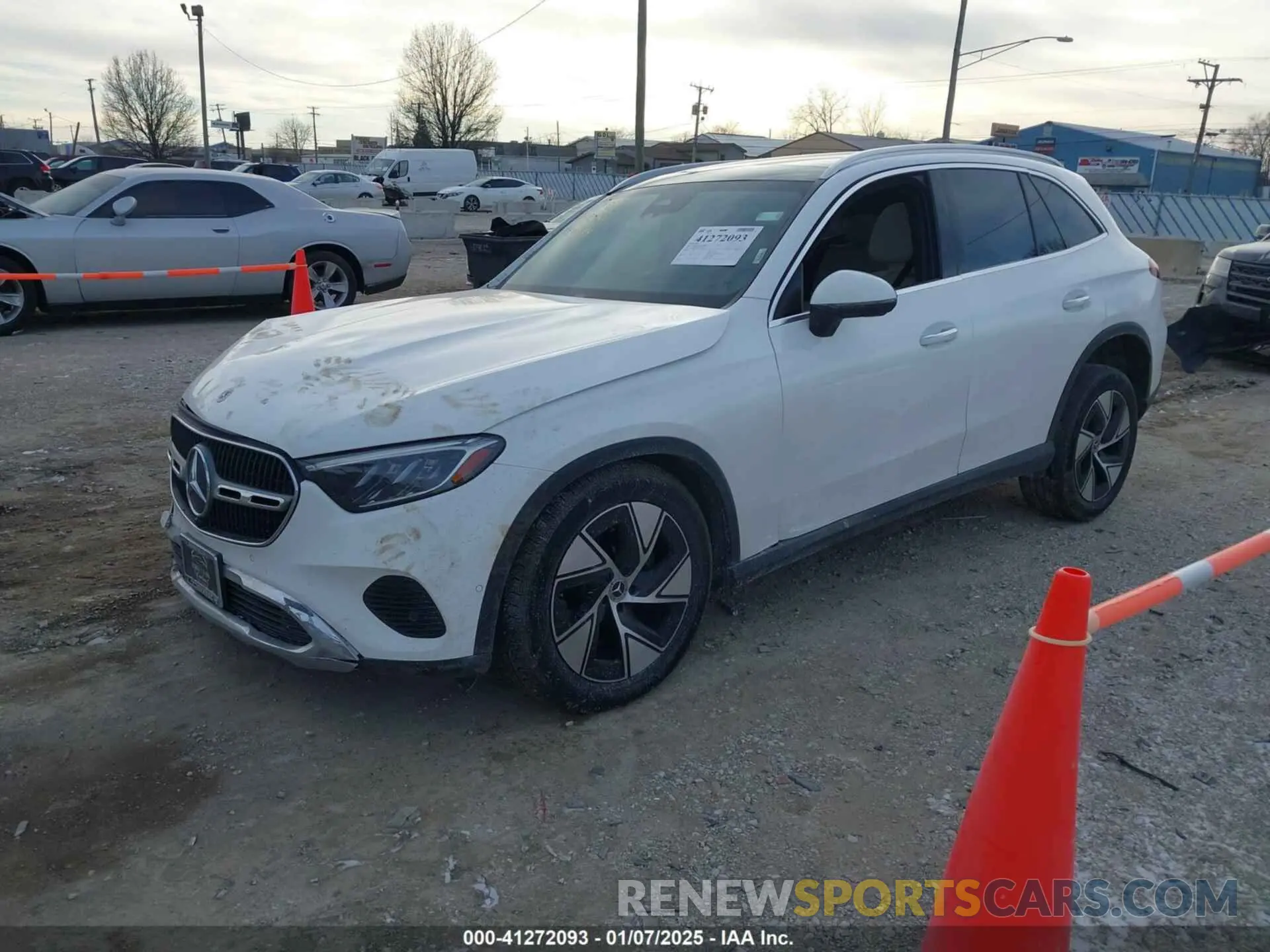 2 Photograph of a damaged car W1NKM4HB6PF028329 MERCEDES-BENZ GLC 300 2023