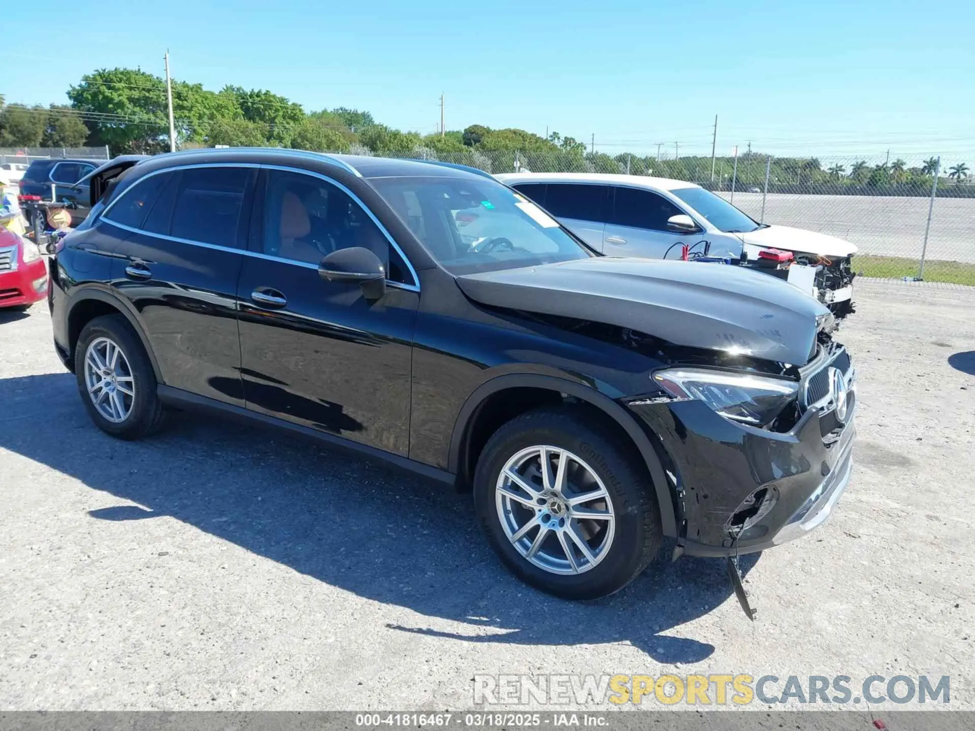 1 Photograph of a damaged car W1NKM4HB8PU015867 MERCEDES-BENZ GLC 300 2023