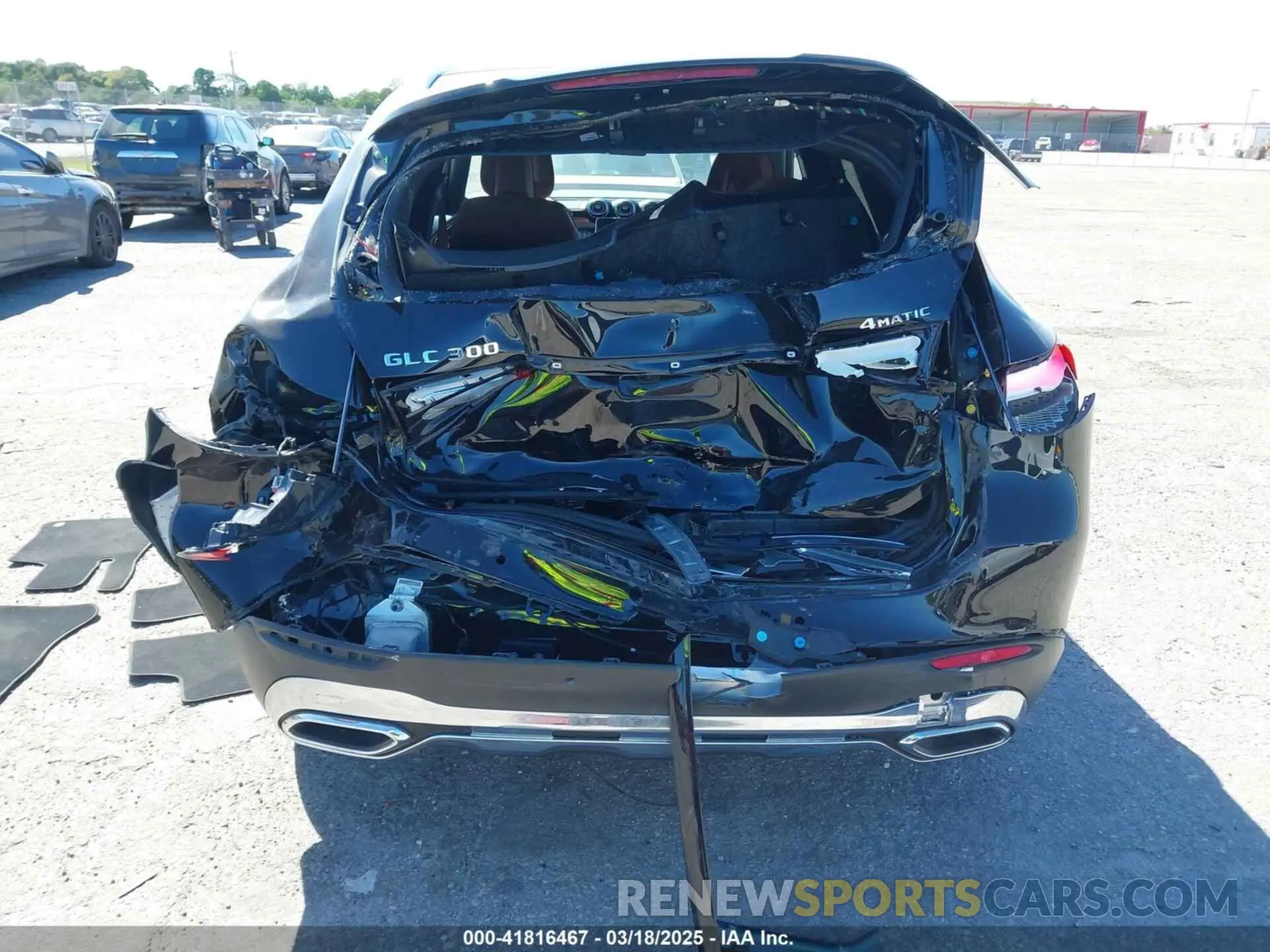 16 Photograph of a damaged car W1NKM4HB8PU015867 MERCEDES-BENZ GLC 300 2023