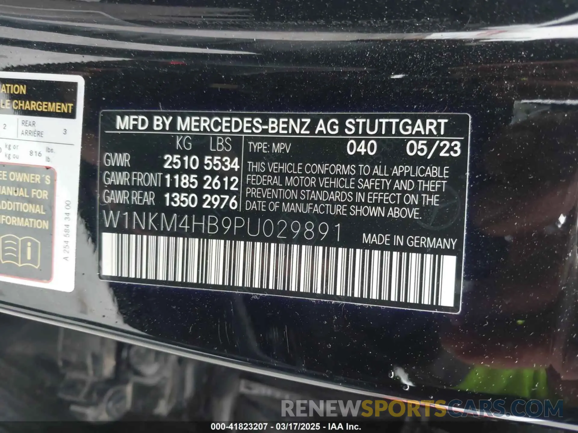 9 Photograph of a damaged car W1NKM4HB9PU029891 MERCEDES-BENZ GLC 300 2023