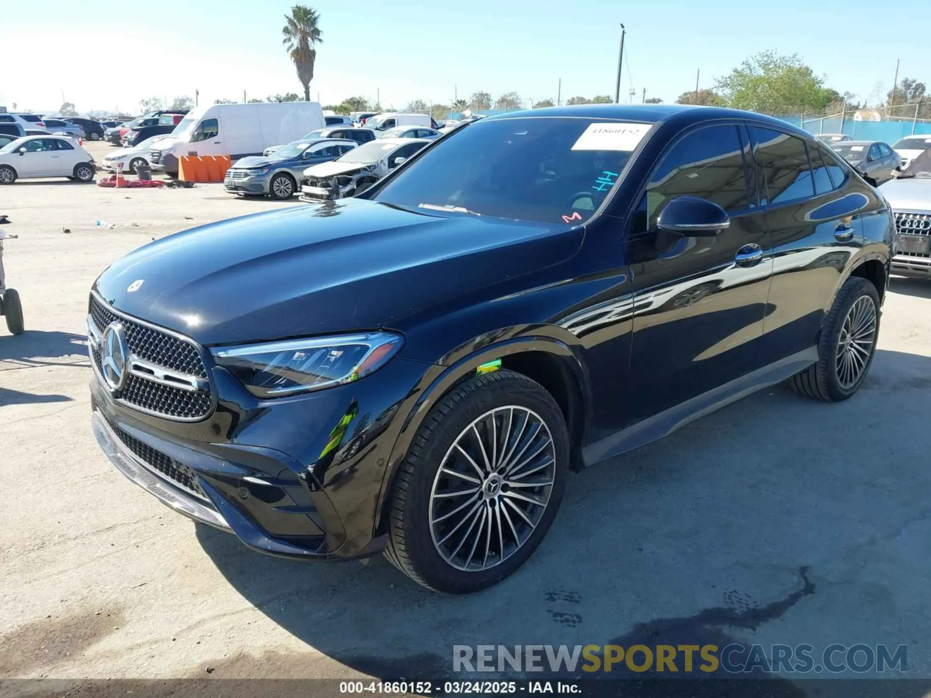 2 Photograph of a damaged car W1NKJ4HB2RF174822 MERCEDES-BENZ GLC 300 2024