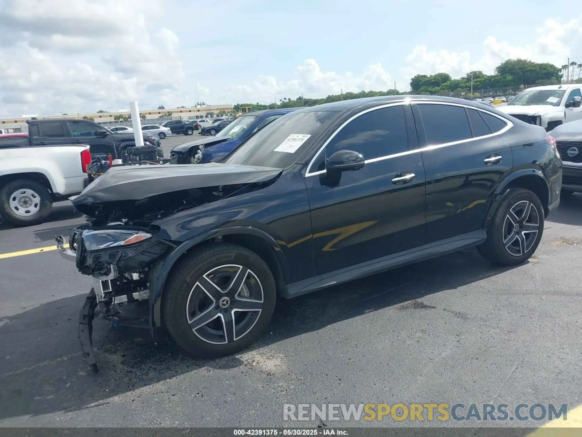 2 Photograph of a damaged car W1NKJ4HB3RF110904 MERCEDES-BENZ GLC 300 2024