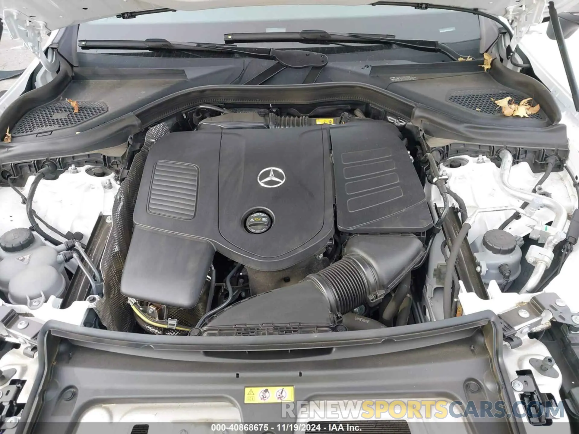 10 Photograph of a damaged car W1NKJ4HB7RF164335 MERCEDES-BENZ GLC 300 2024