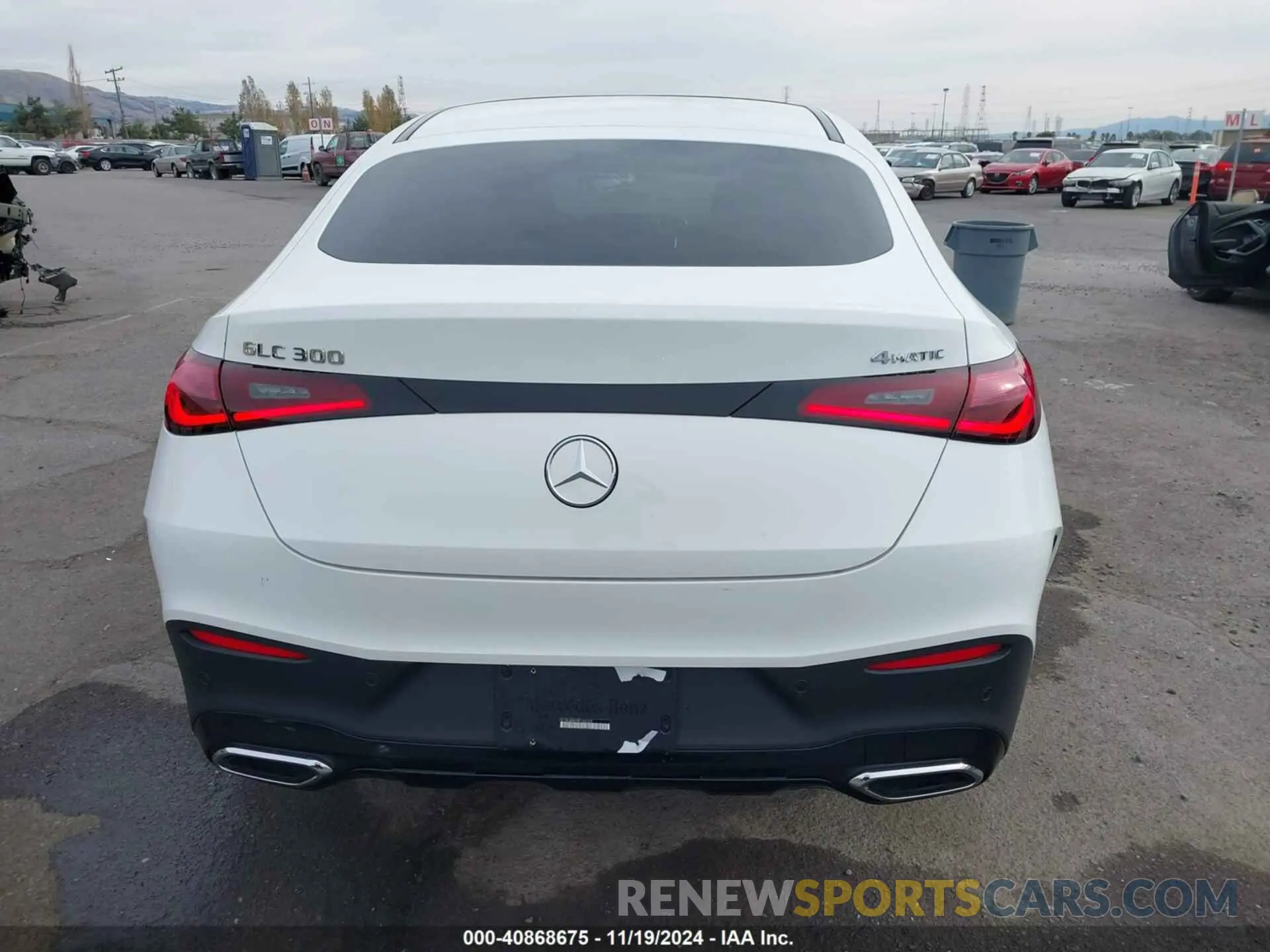 15 Photograph of a damaged car W1NKJ4HB7RF164335 MERCEDES-BENZ GLC 300 2024