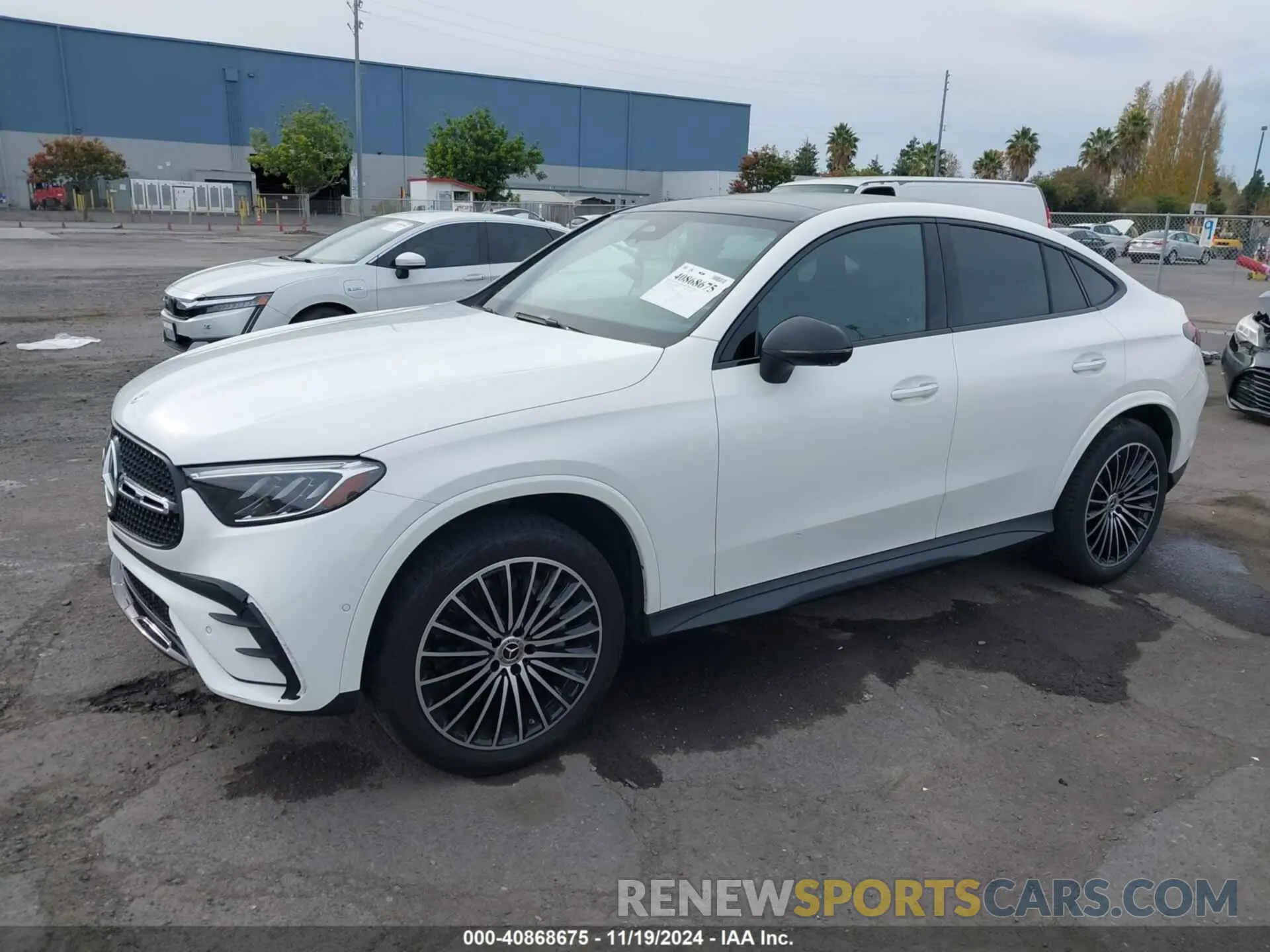 2 Photograph of a damaged car W1NKJ4HB7RF164335 MERCEDES-BENZ GLC 300 2024