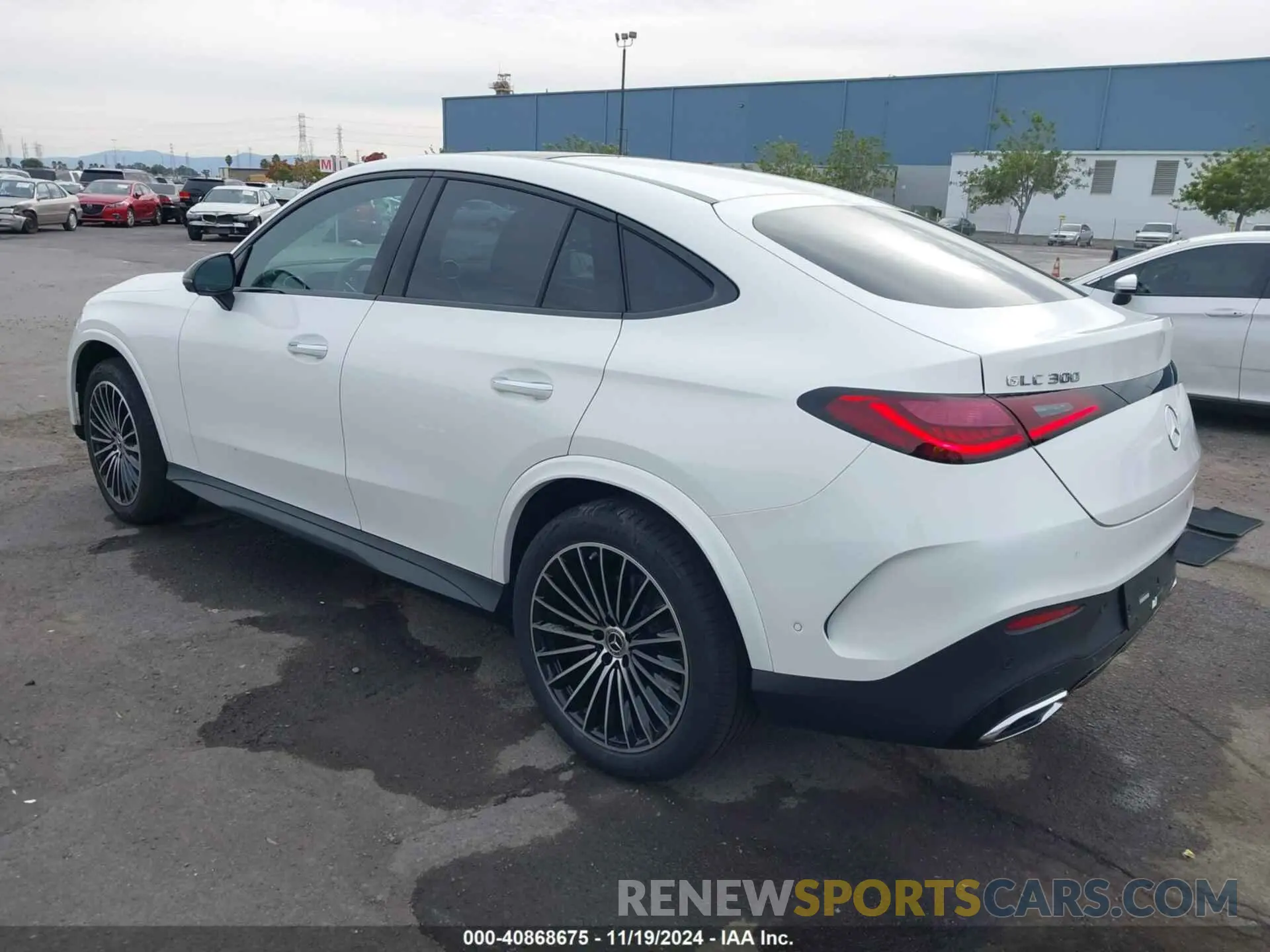 3 Photograph of a damaged car W1NKJ4HB7RF164335 MERCEDES-BENZ GLC 300 2024