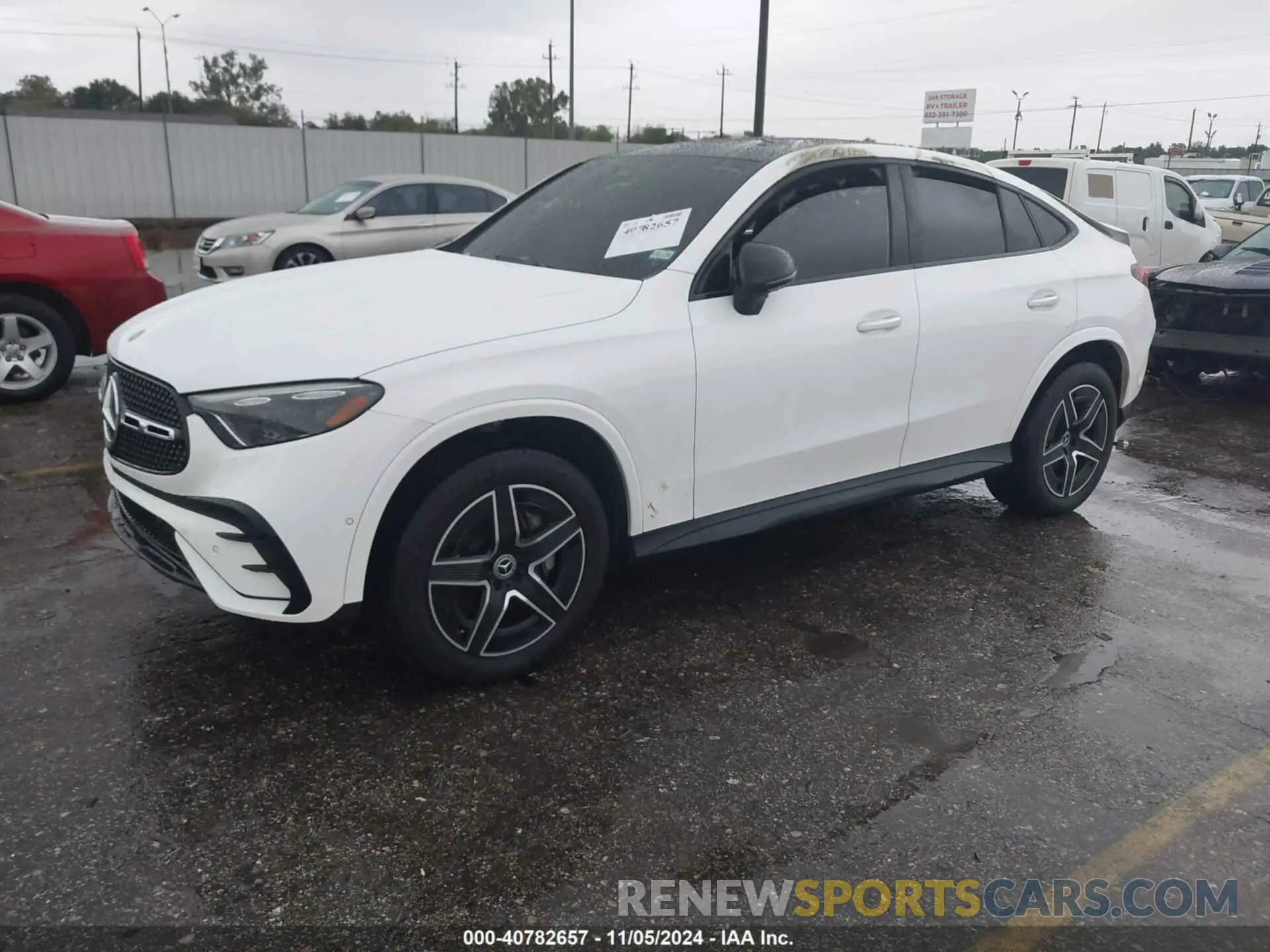 2 Photograph of a damaged car W1NKJ4HB9RF127335 MERCEDES-BENZ GLC 300 2024