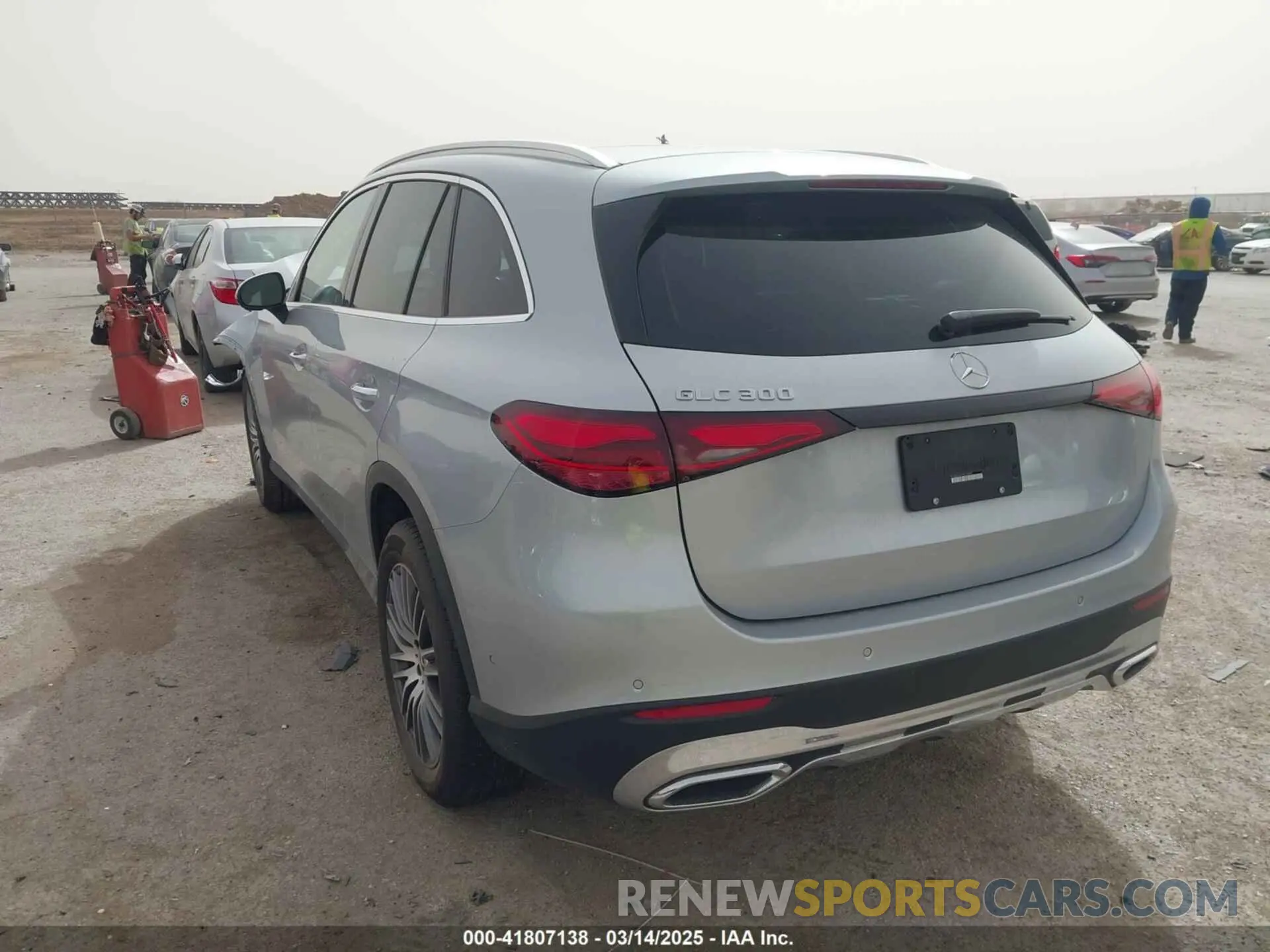 3 Photograph of a damaged car W1NKM4GB3RF194859 MERCEDES-BENZ GLC 300 2024