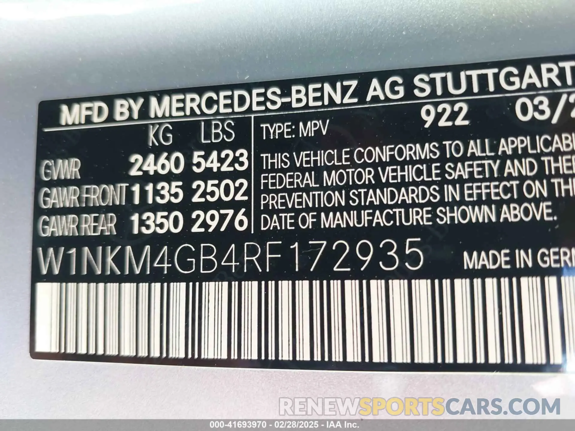 9 Photograph of a damaged car W1NKM4GB4RF172935 MERCEDES-BENZ GLC 300 2024
